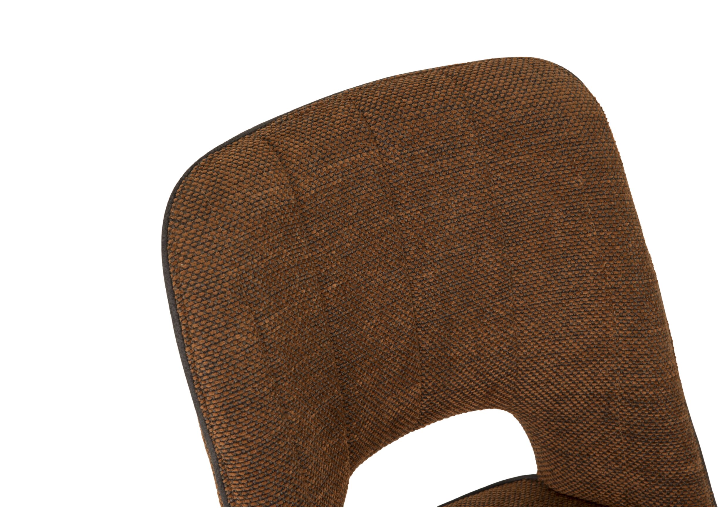 Chaise 50x50x90cm - tissu - cuivre