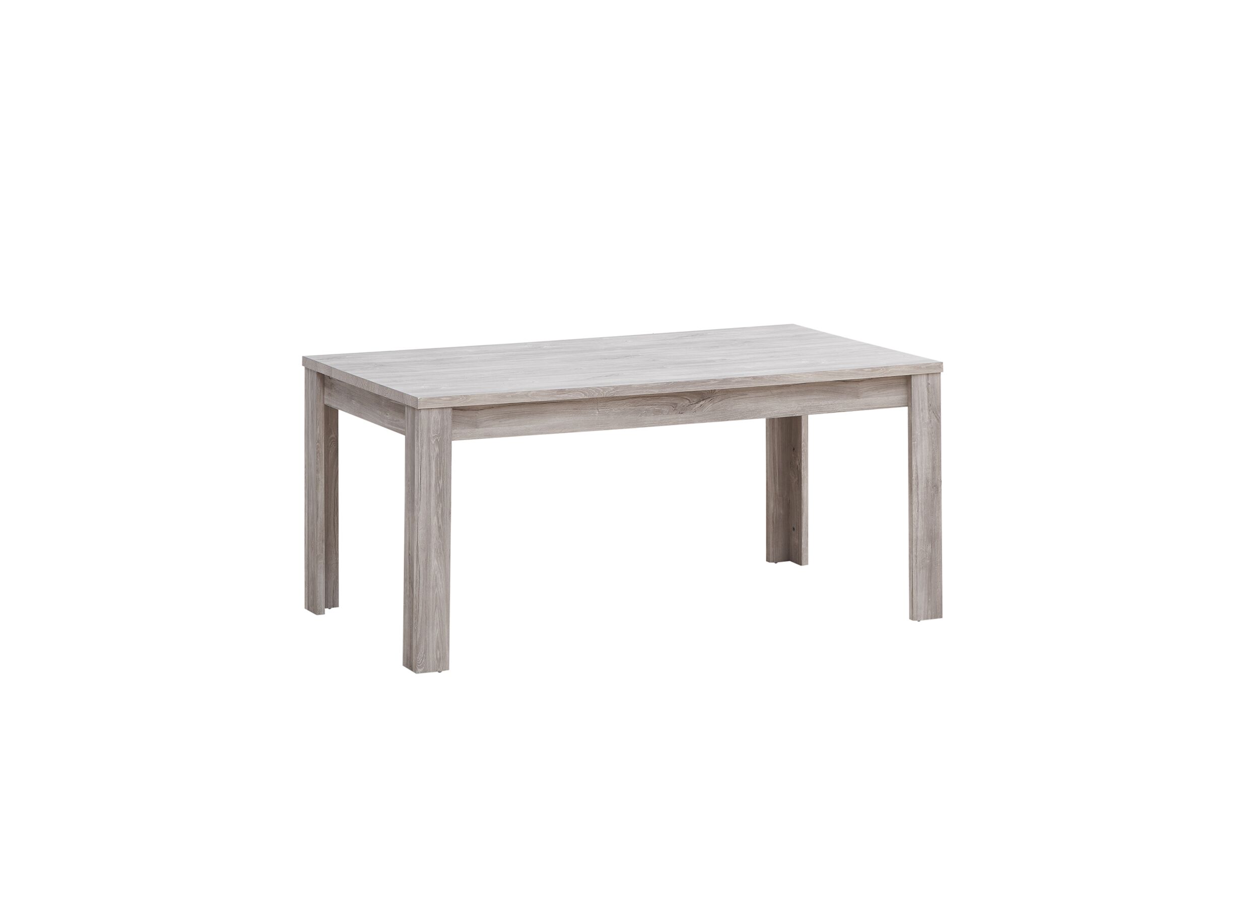 Tafel Elias 170x90cm - meubelplaat - grijze eik