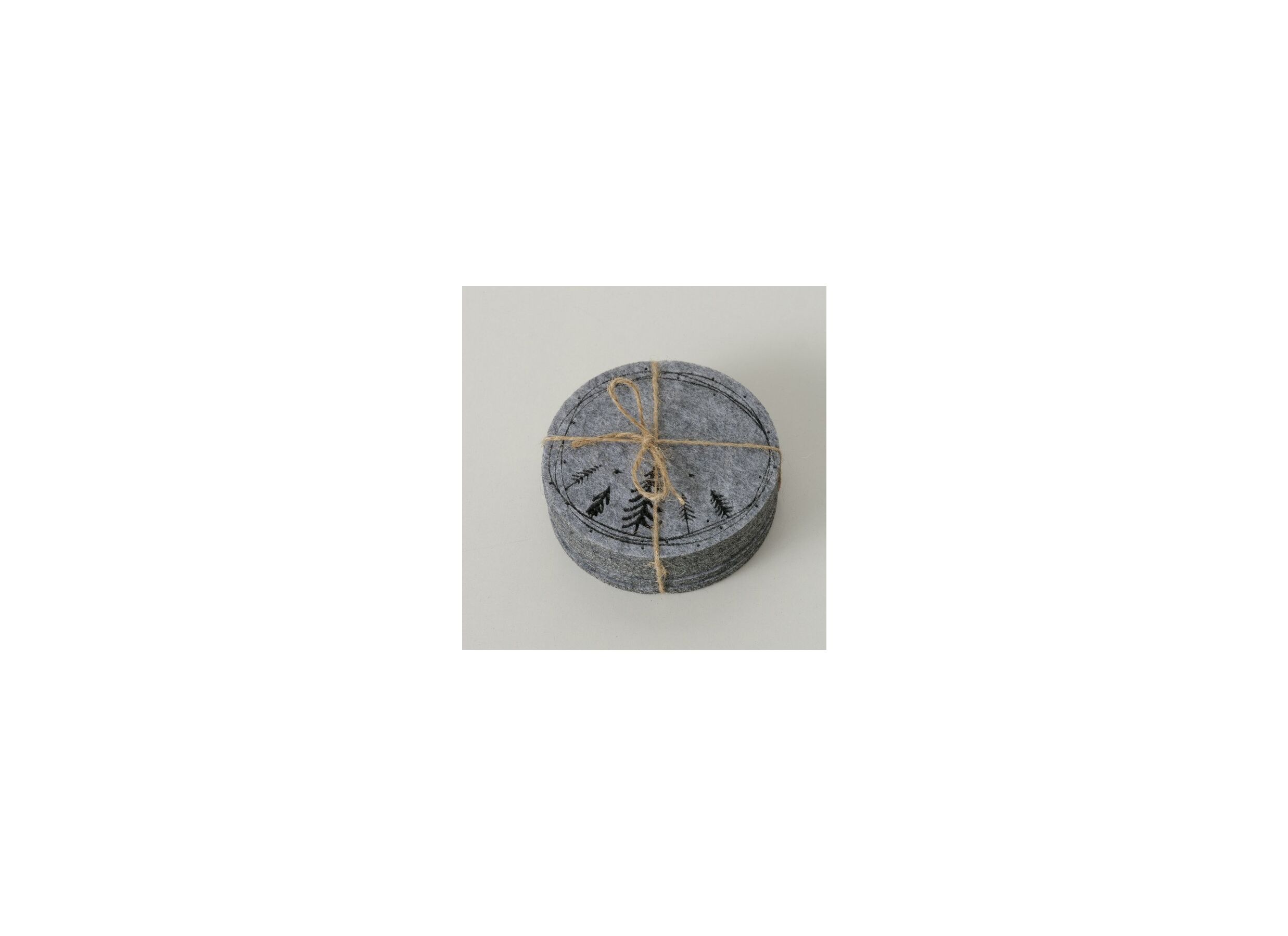 Aperçu - Sous-verre Oslo Ø10cm lot de 6