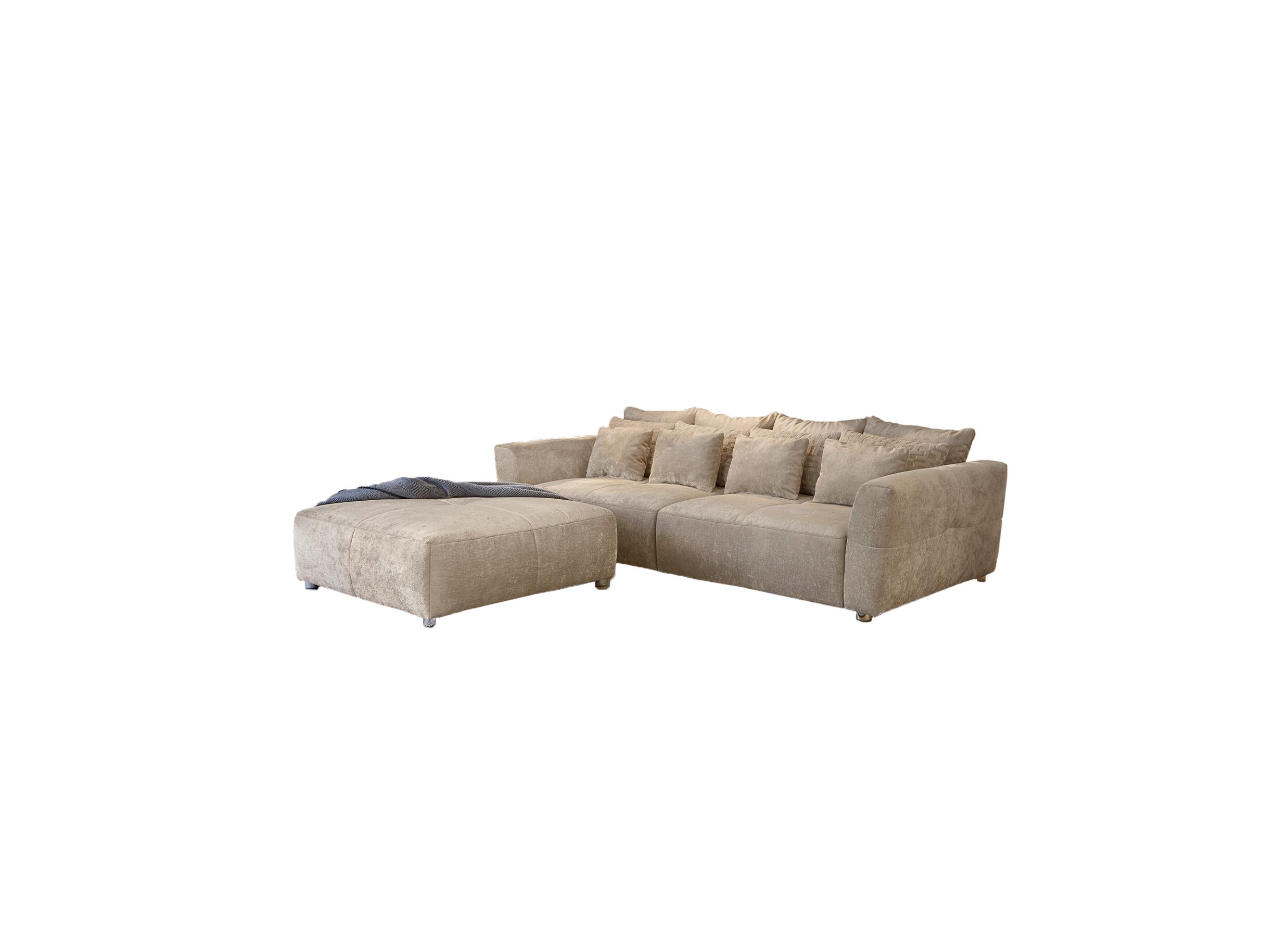 Canapé Gulliver 4 places - tissu - beige