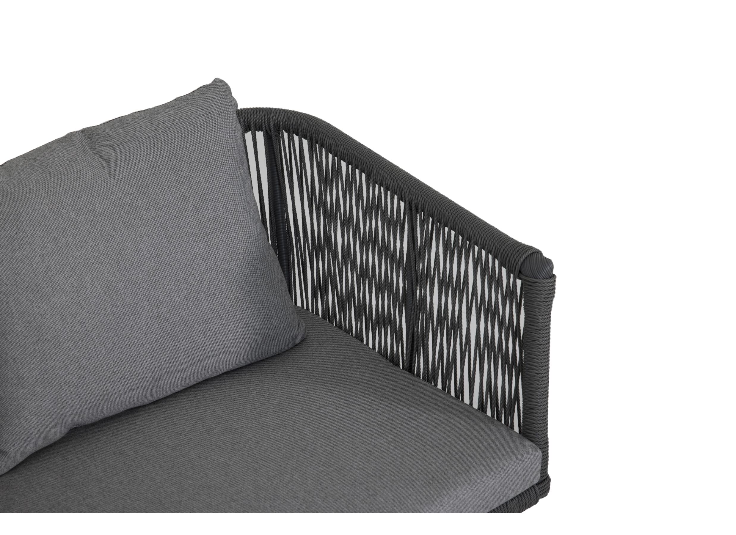 Detail - Salon lounge Ginger aluminium - anthracite