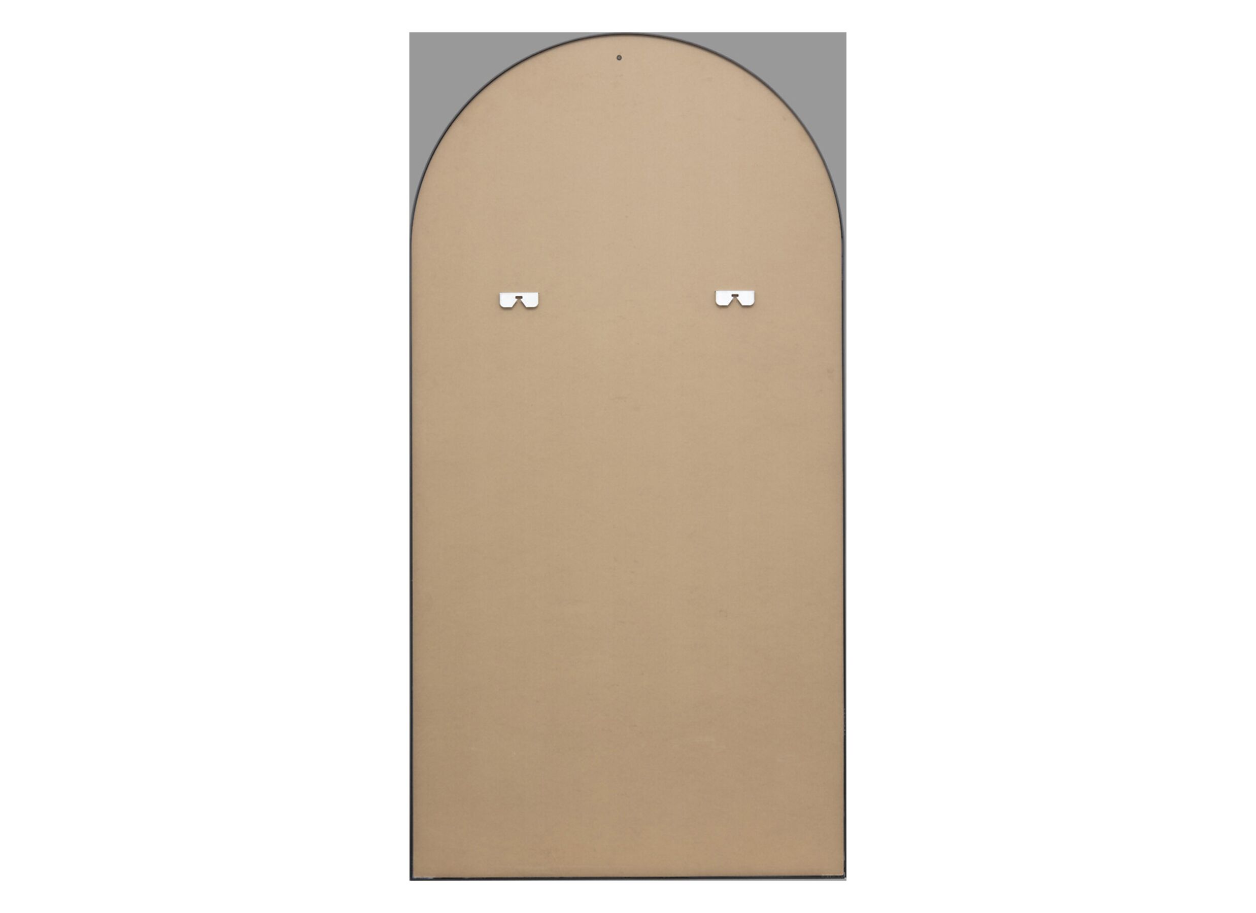 Aperçu - Miroir Alice 177x91cm - métal et verre miroir - noir