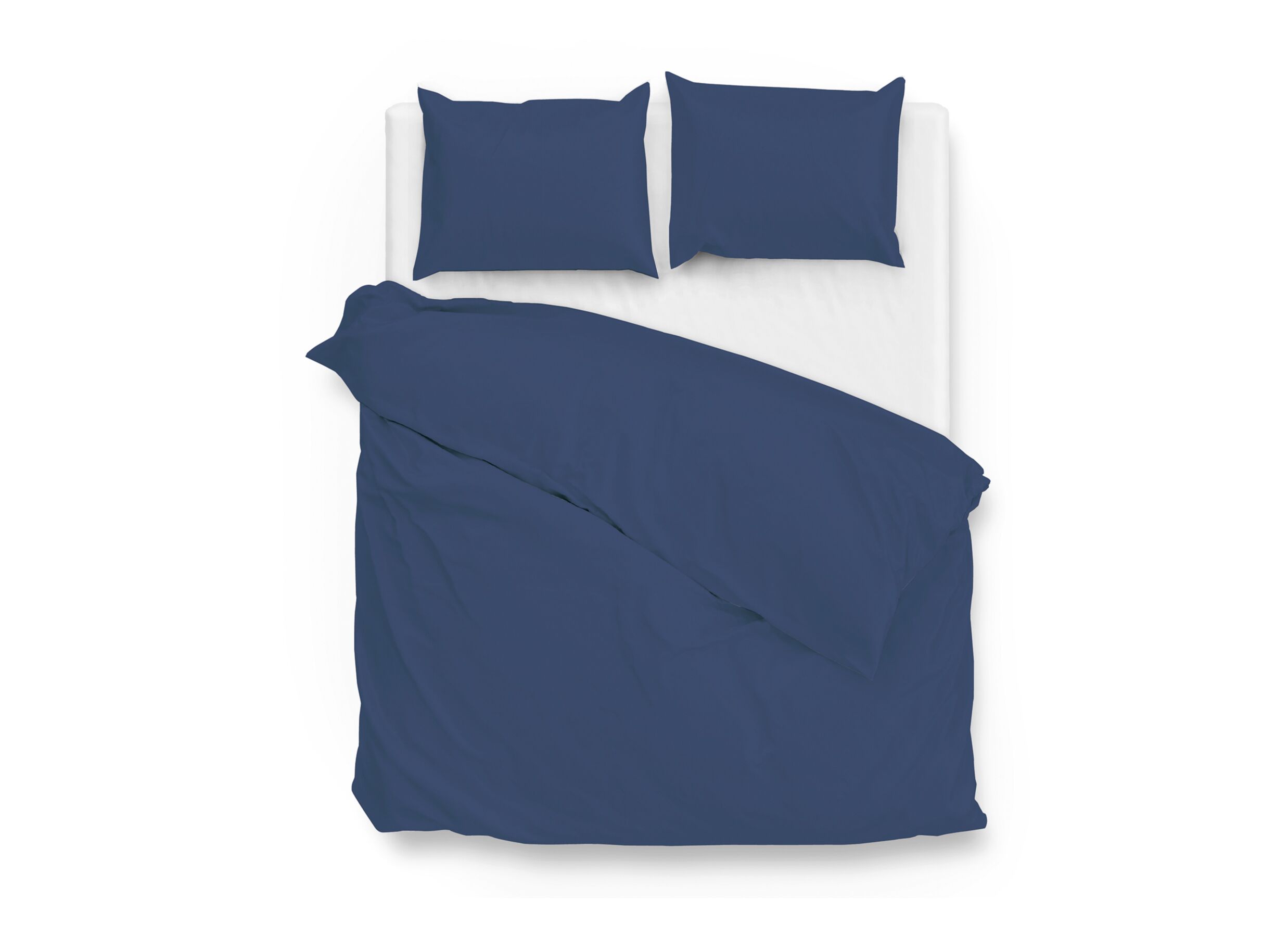 Housse de couette 200x220cm coton satin - Housse de couette 200x220cm coton satin