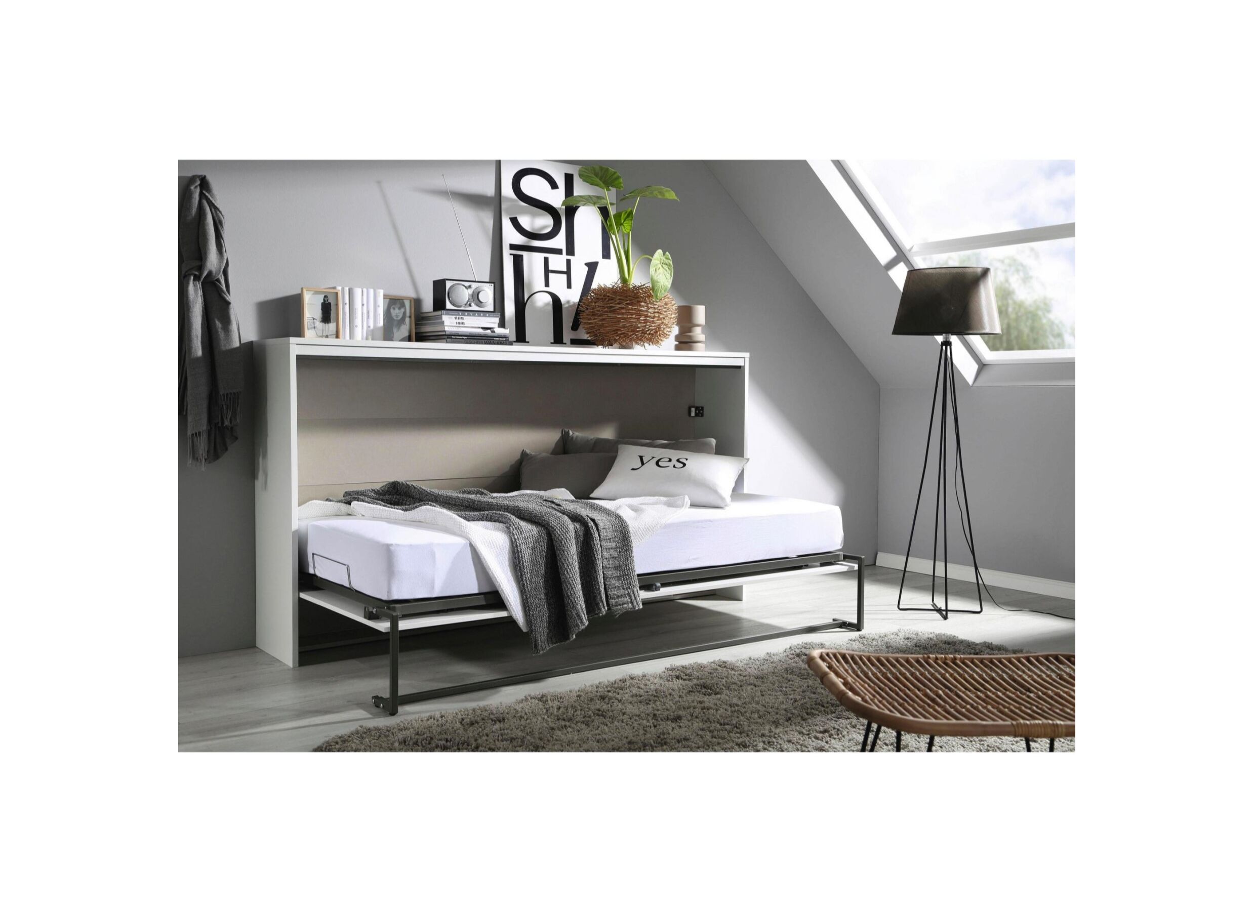 Opklapbed 90x200cm