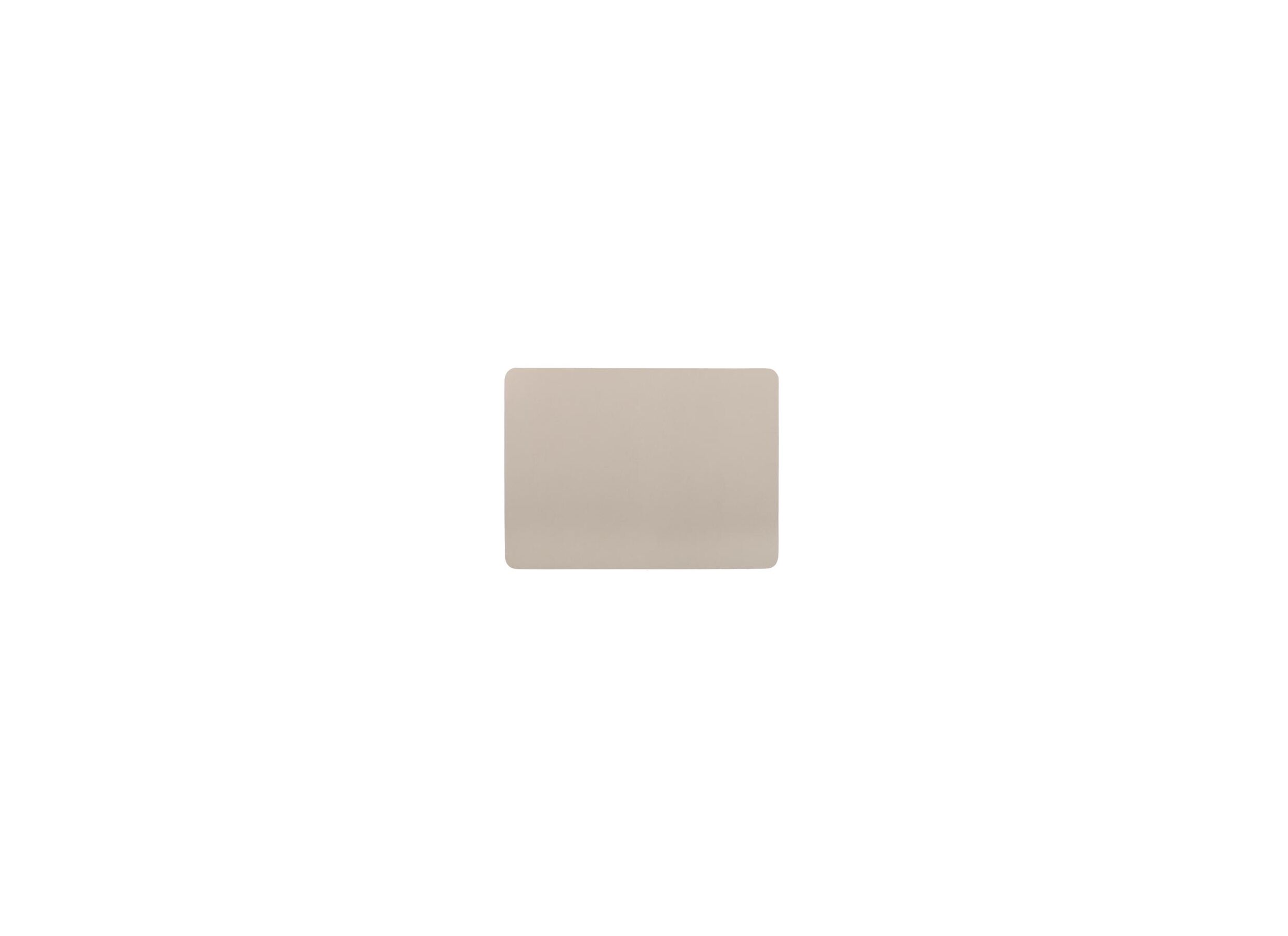 Set de table Togo 33x45cm taupe - Set de table Togo 45x33cm - similicuir - taupe