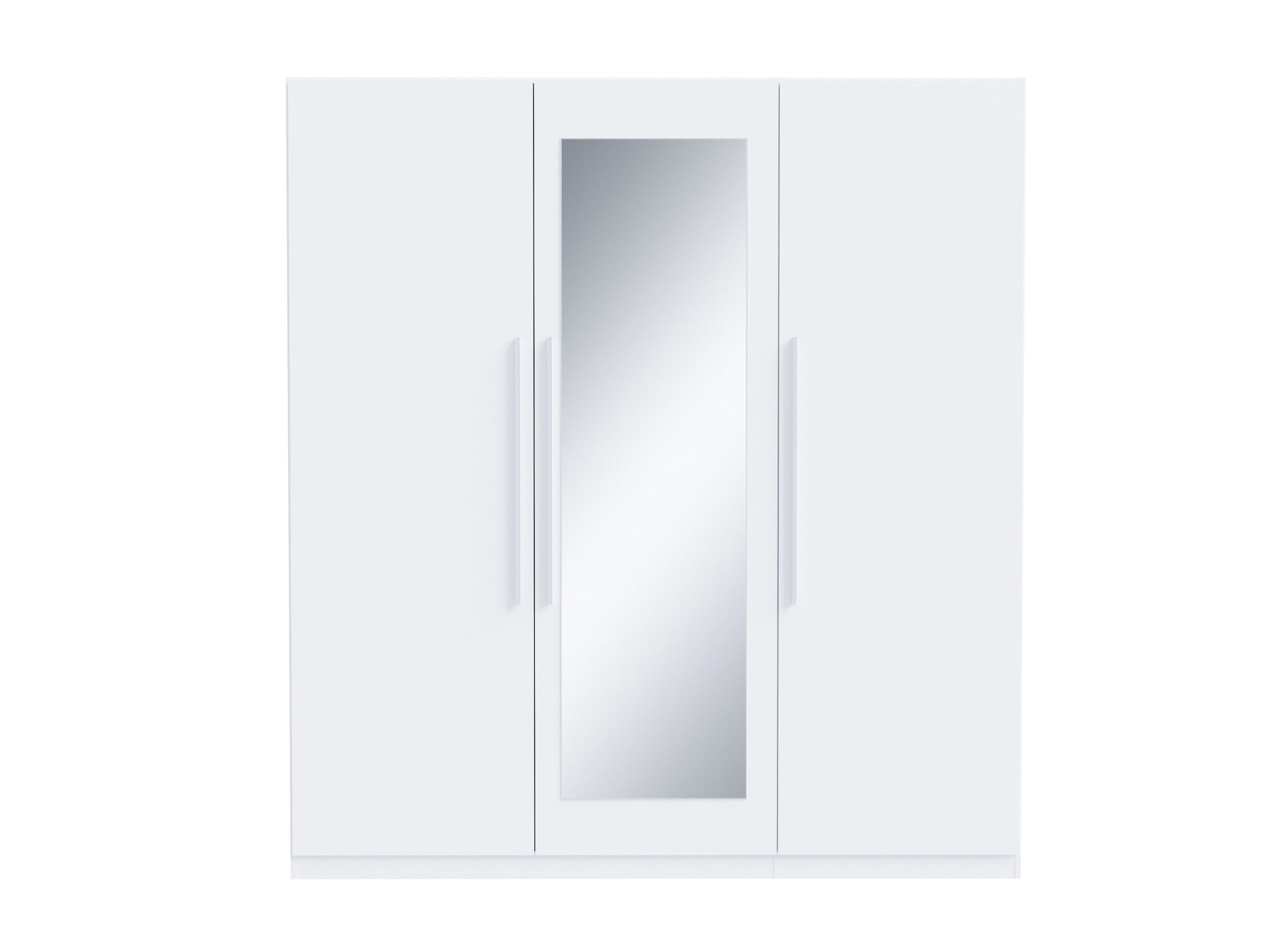 Aperçu - Garde-robe Helen 181cm - décor - blanc