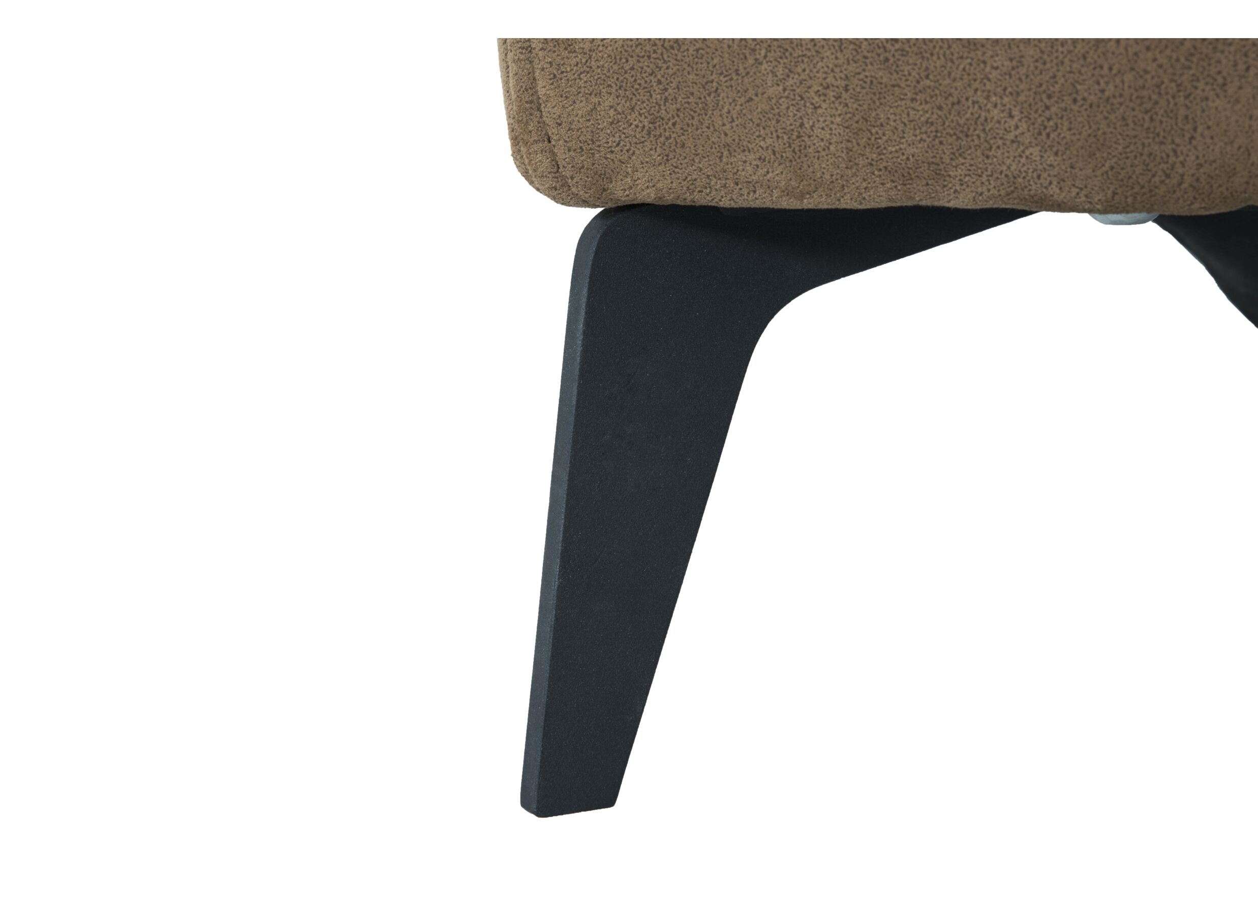 Detailfoto - Hoeksalon Mana 272x174cm - stof - cognac met relax