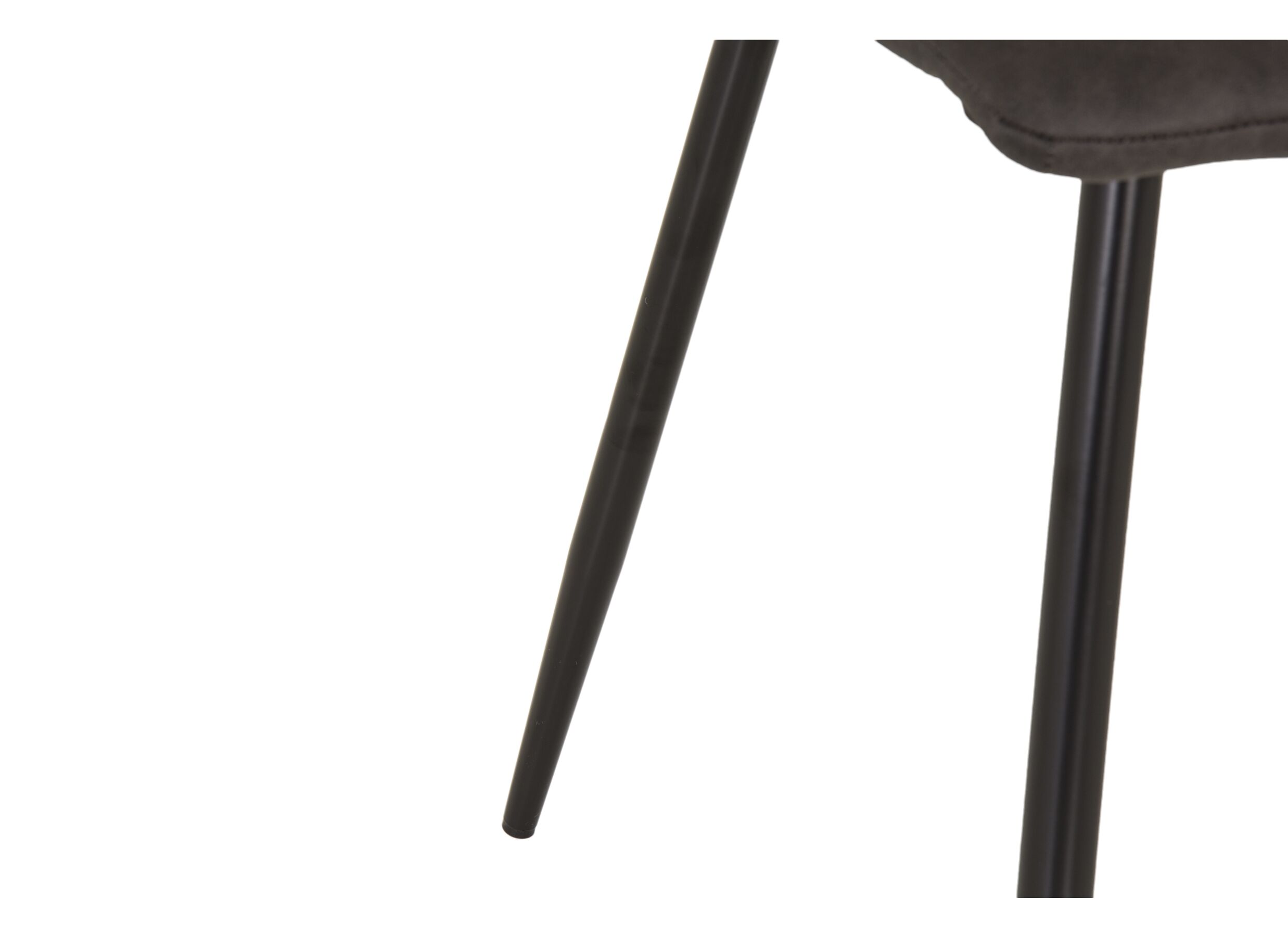 Detailfoto - Stoel Churchill 46x54,5x85cm - metaal/stof - antraciet