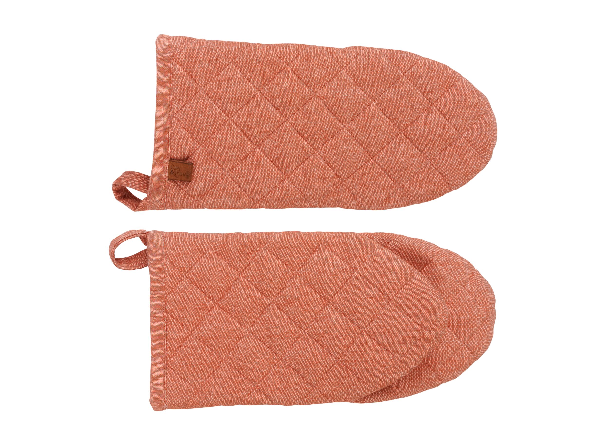 Plus Important - Gant isolant Stoff 31x15cm - coton - rust