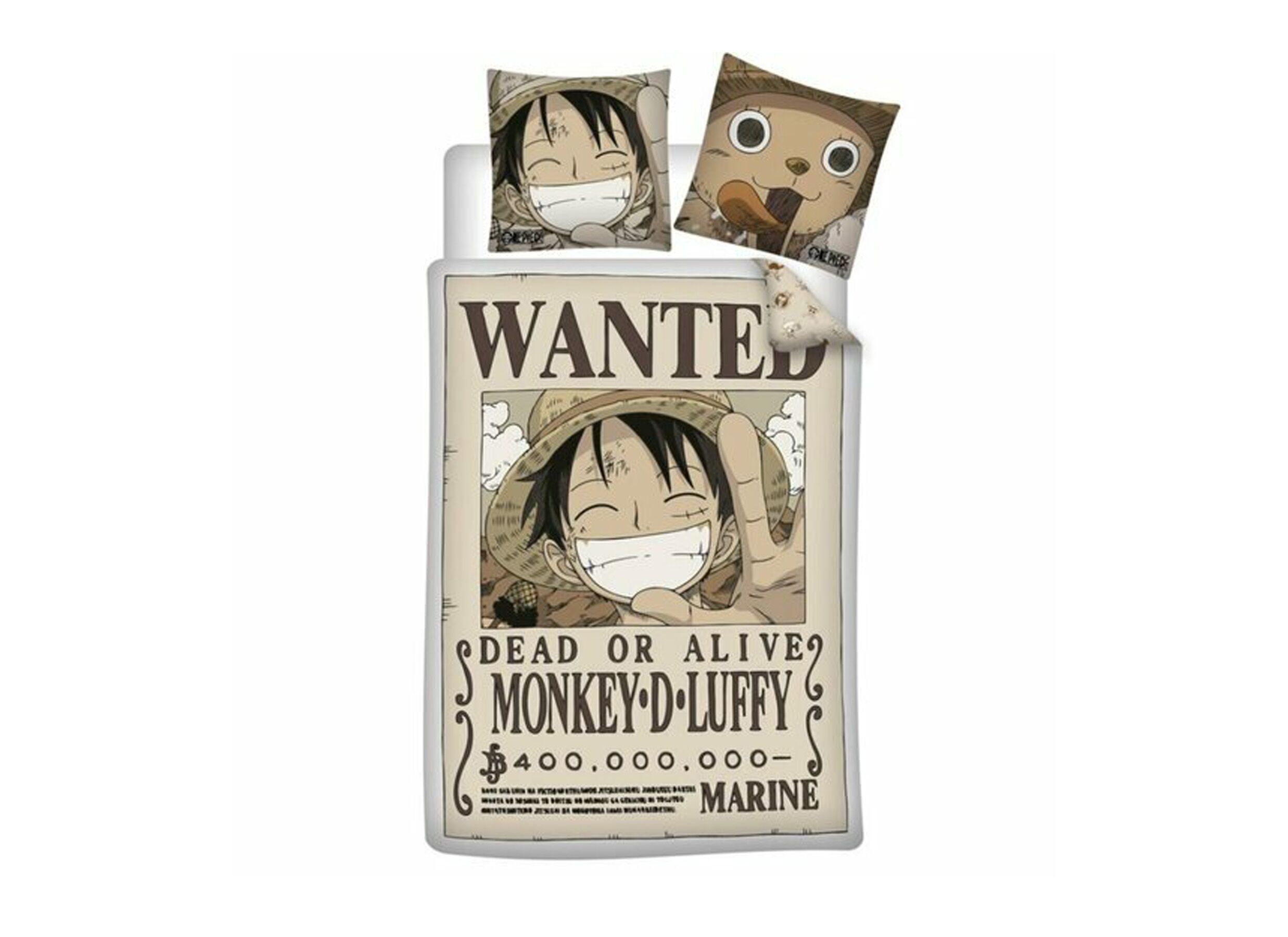 Plus Important - Housse de couette One Piece 140x200cm - polycotton - beige