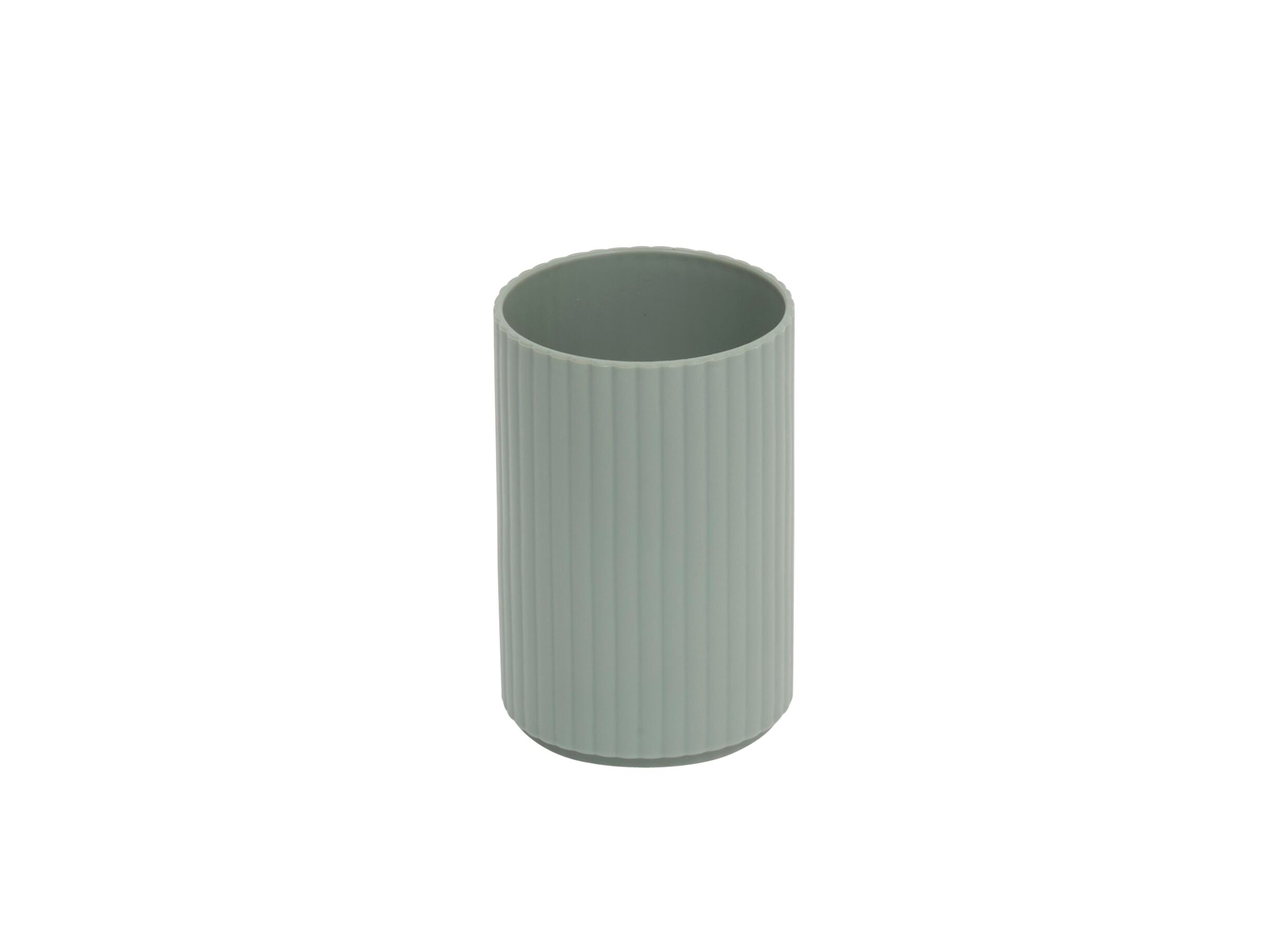 Aperçu - Set de salle de bain 16x8x17cm - polypropylène - vert