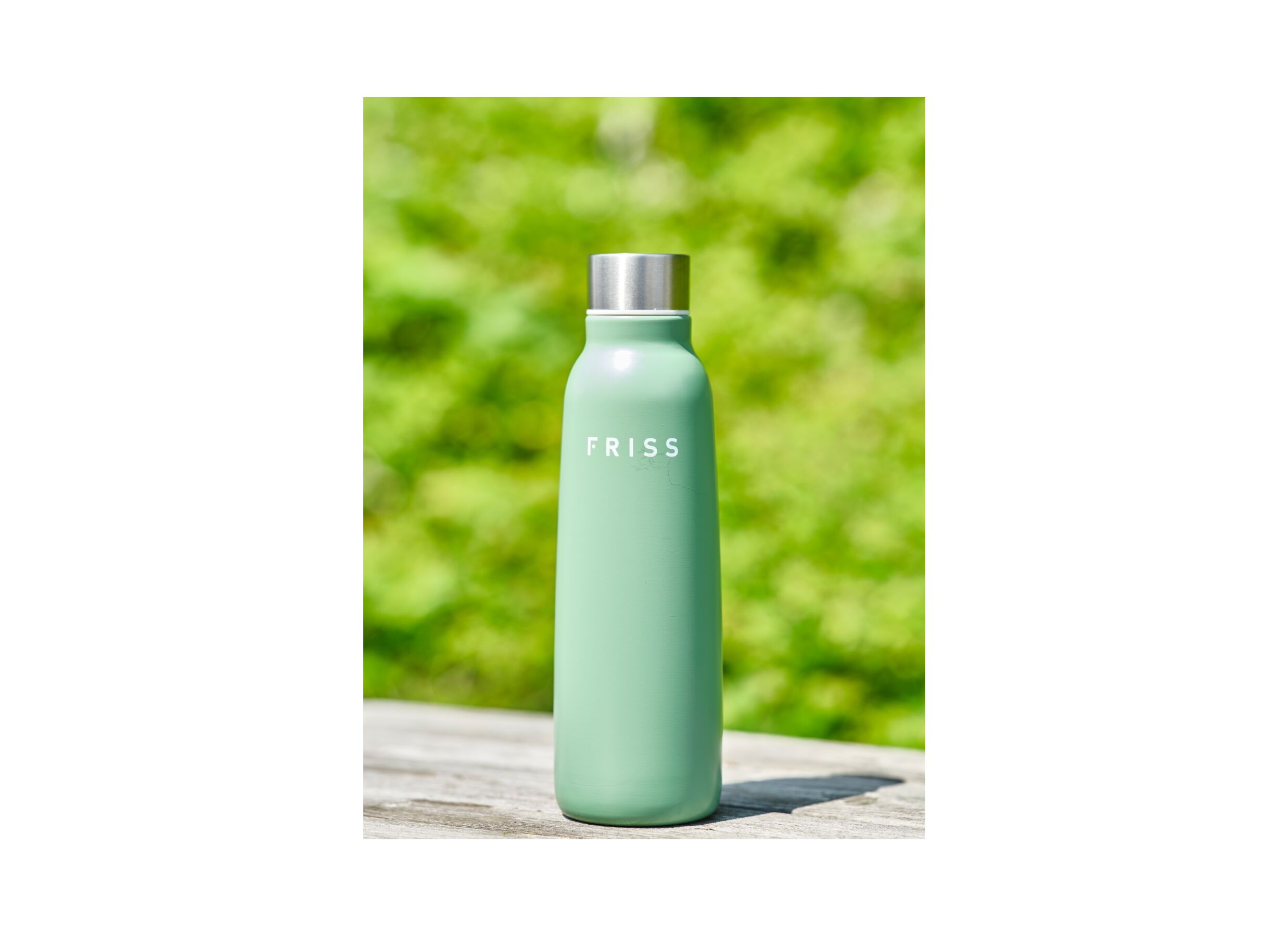 Sfeerfoto - Drinkfles Friss 50cl - roestvrij staal - groen