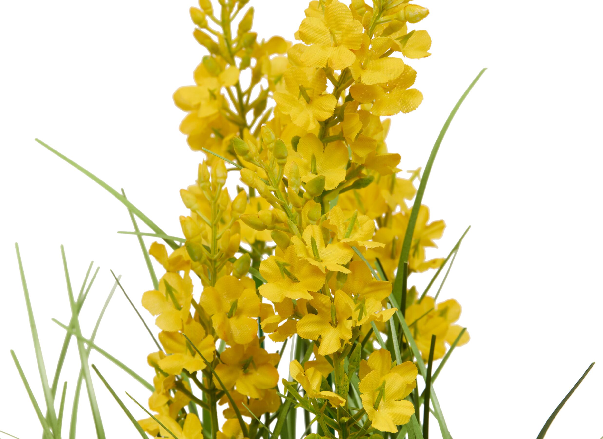 Detail - Plante artificielle Daura H47cm - dolomite - jaune & vert