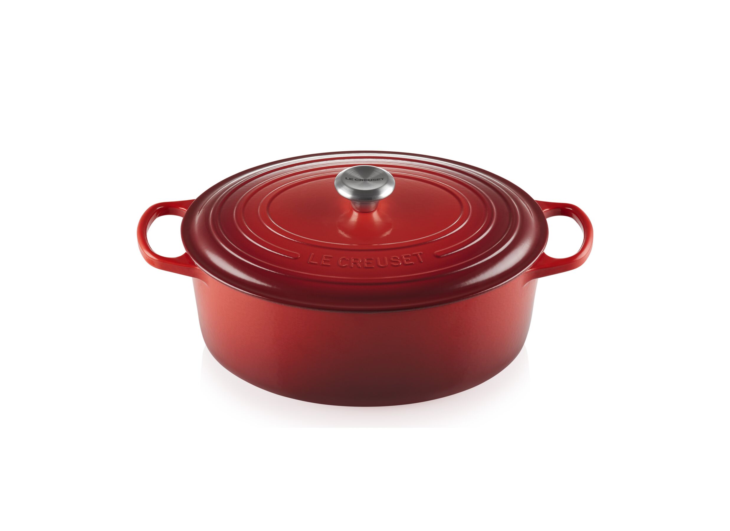 Stoofpot Le Creuset 42,7x27,6cm kersenrood