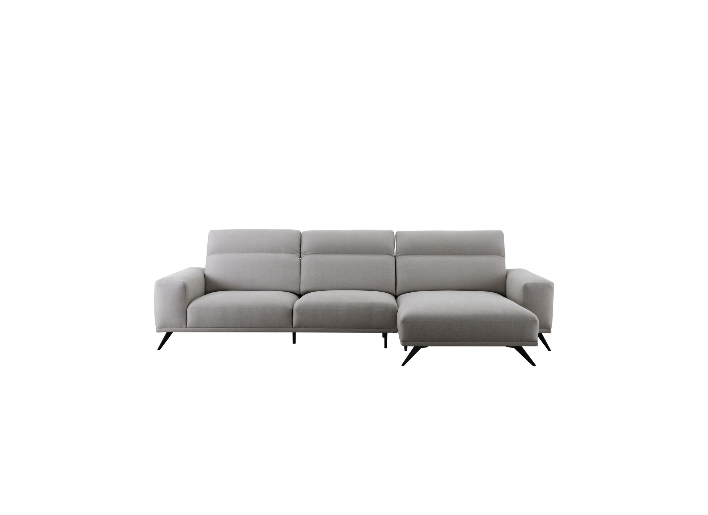 Aperçu - Canapé d'angle Forest 340x163cm - tissu - écru