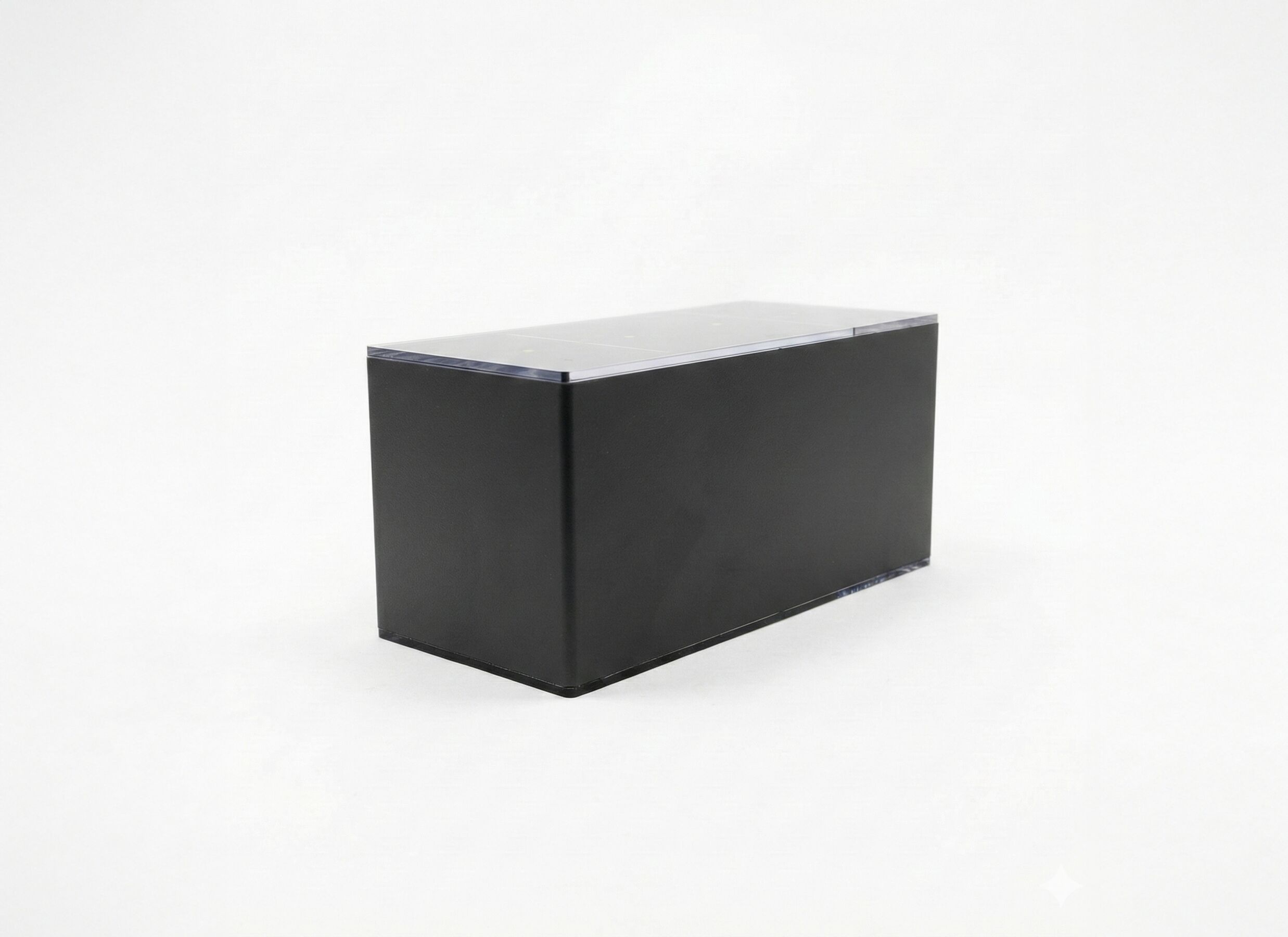 Aperçu - Applique murale extérieure Bas 17x8x8cm - aluminium & plastique - noir