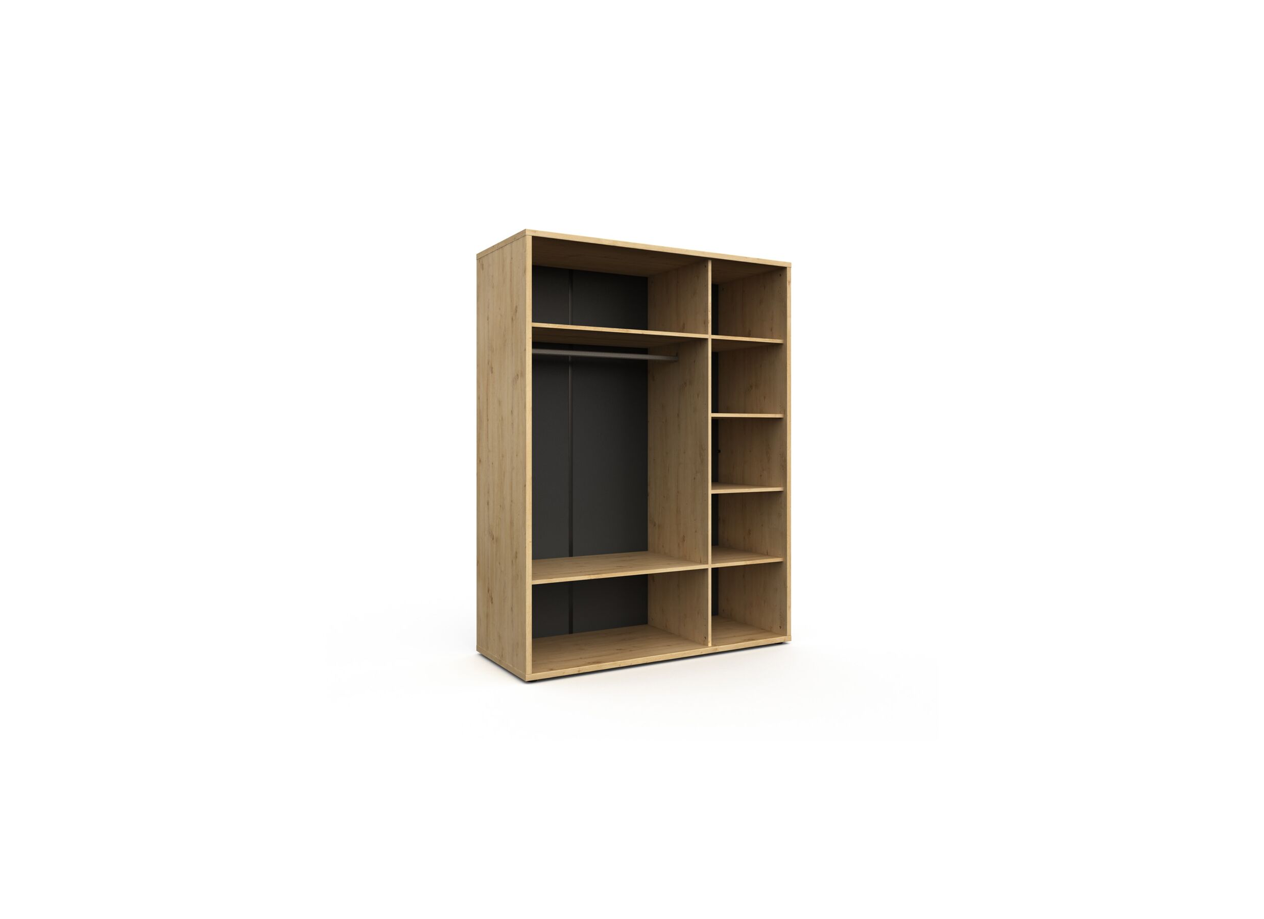 Indeling - Kleerkast Lina 150x63x200cm - decor - artisanale eik