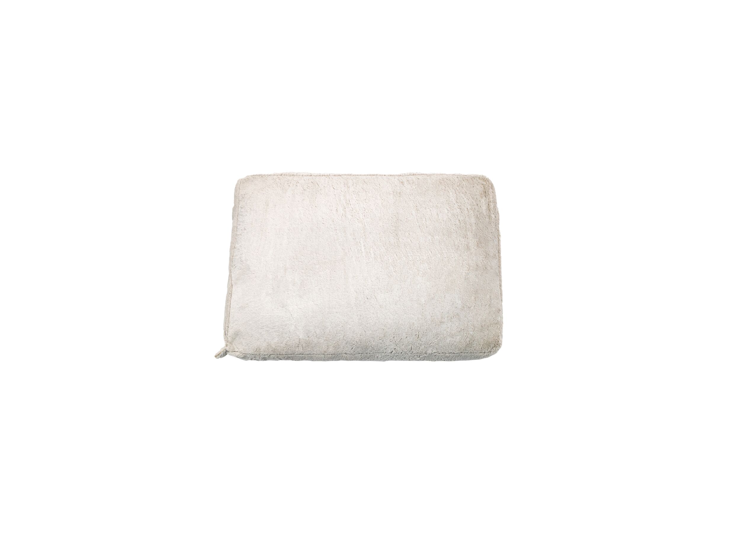 Aperçu - Coussin pour chien Supersoft L 115x80cm - tissu - gris clair