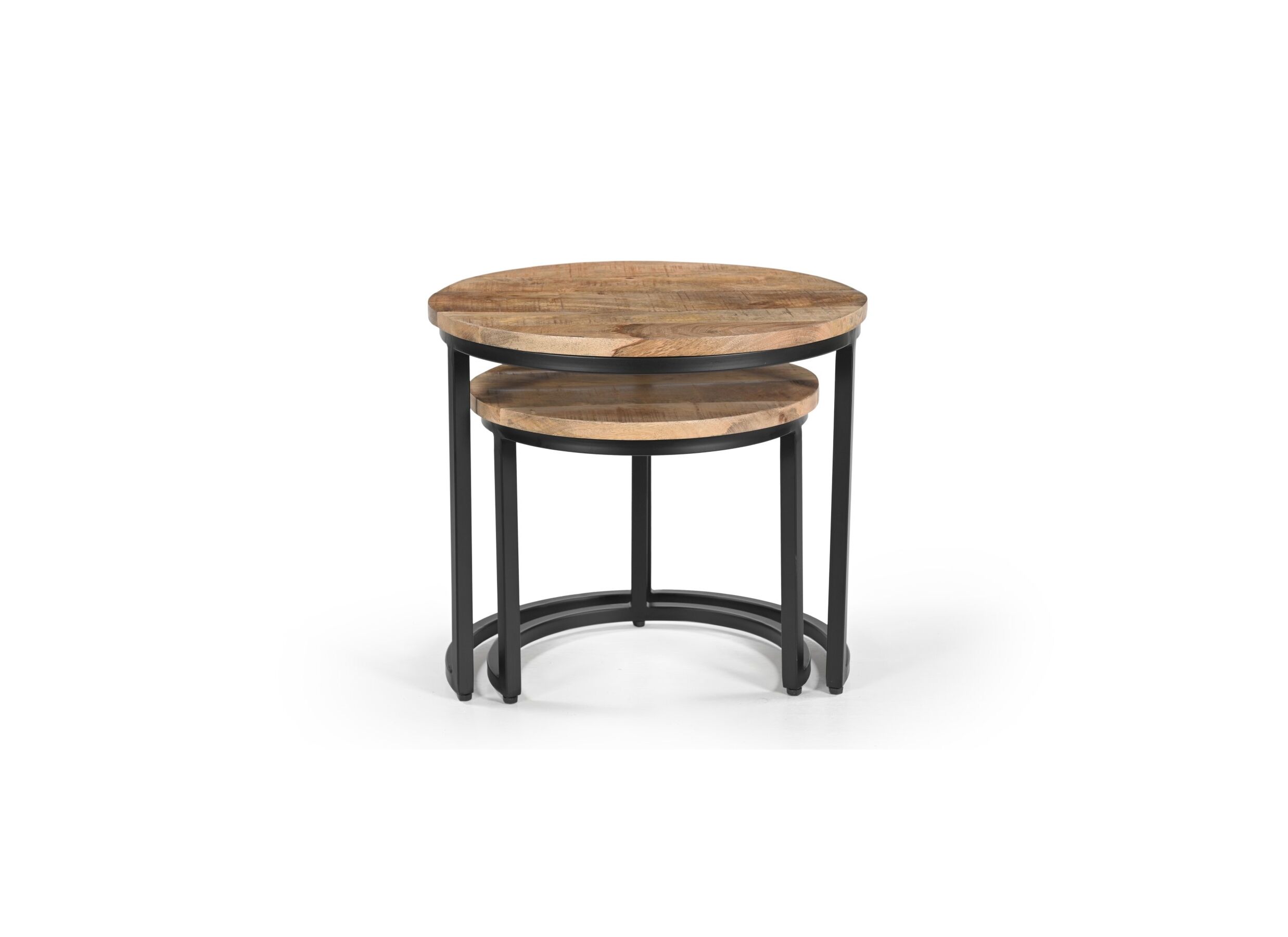 Table d'appoint Ines Ø50cm lot de 2