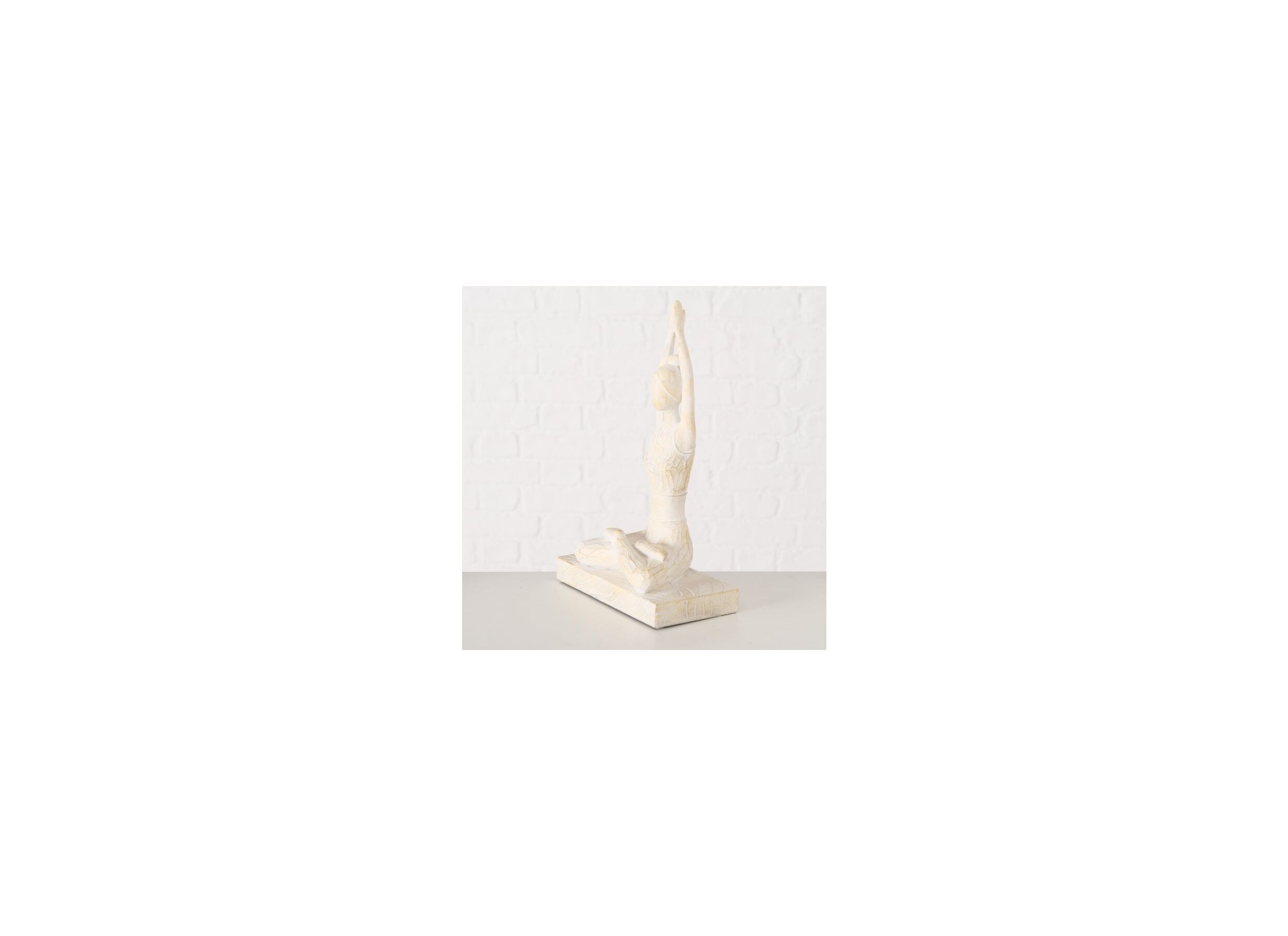 Aperçu - Statue Yoga Woman H24cm
