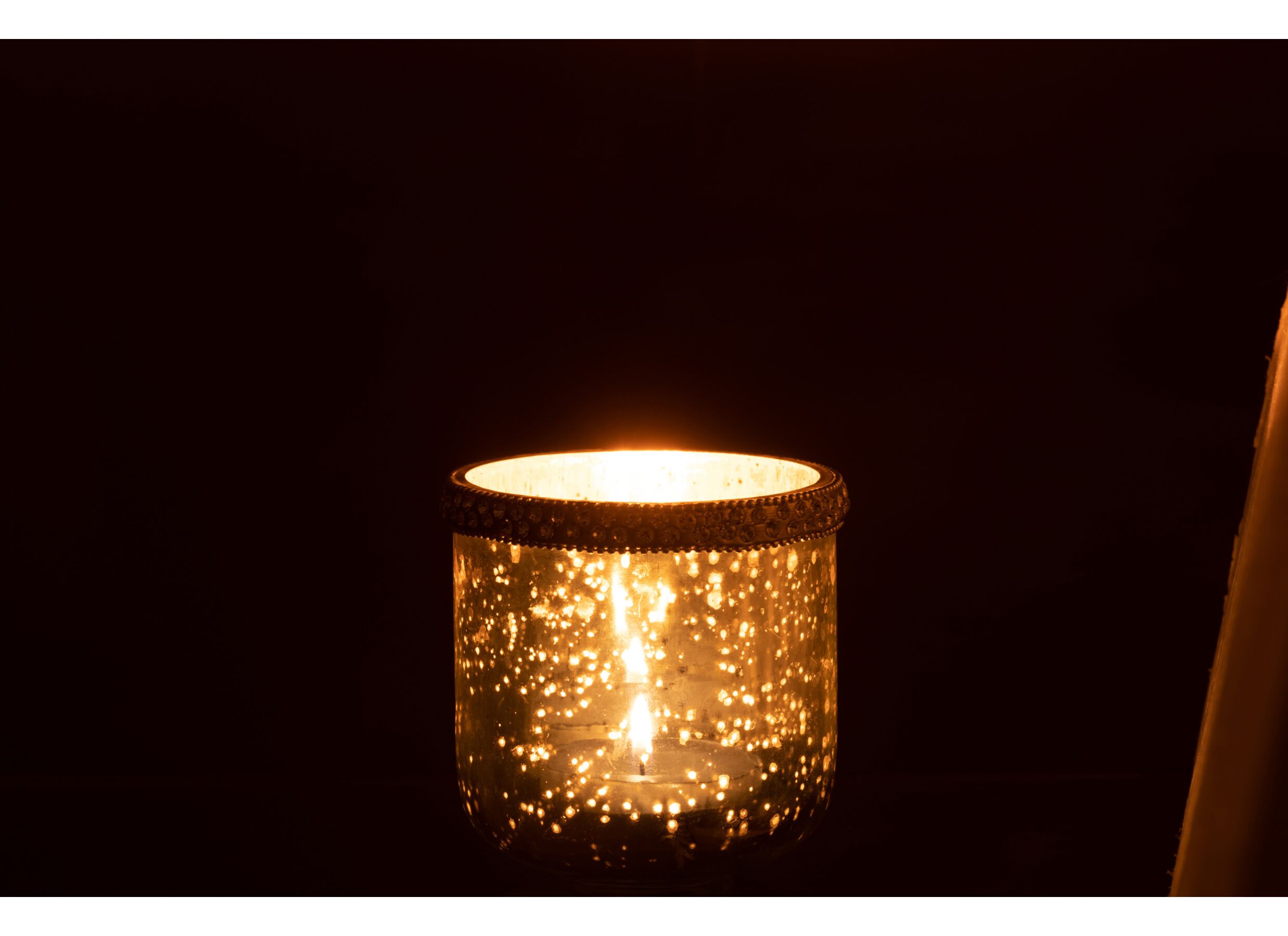 Foto ambiance - Porte-bougie Diamant H10cm