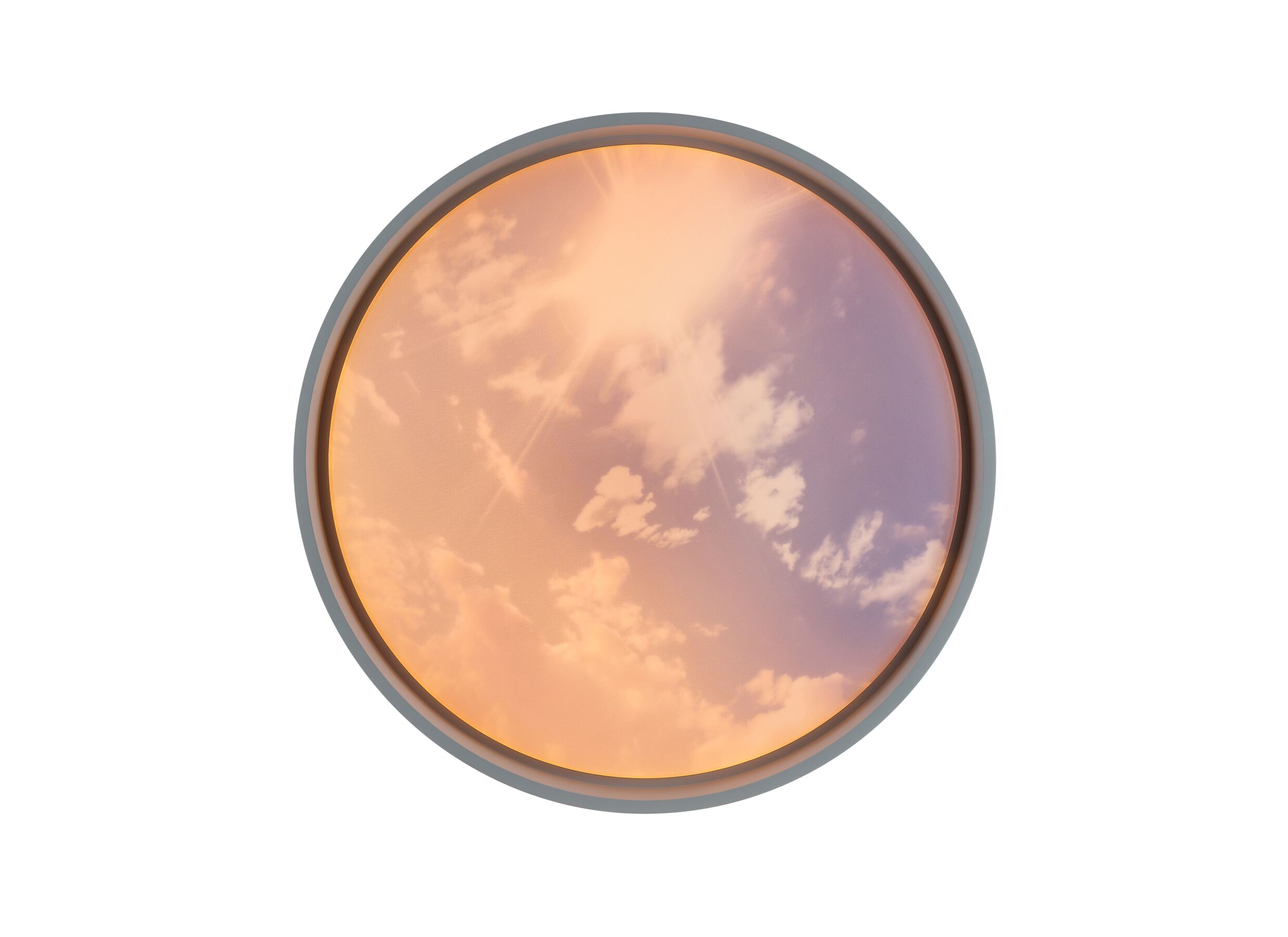 Aperçu - Plafonnier Sky Dream Ø48,5cm - blanc & gris