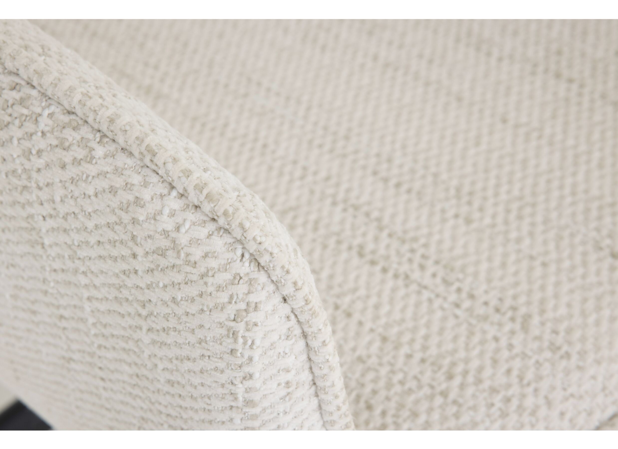 Detail - Chaise pivotante Kingsley 60x65x92,5cm - fibre polyester - beige