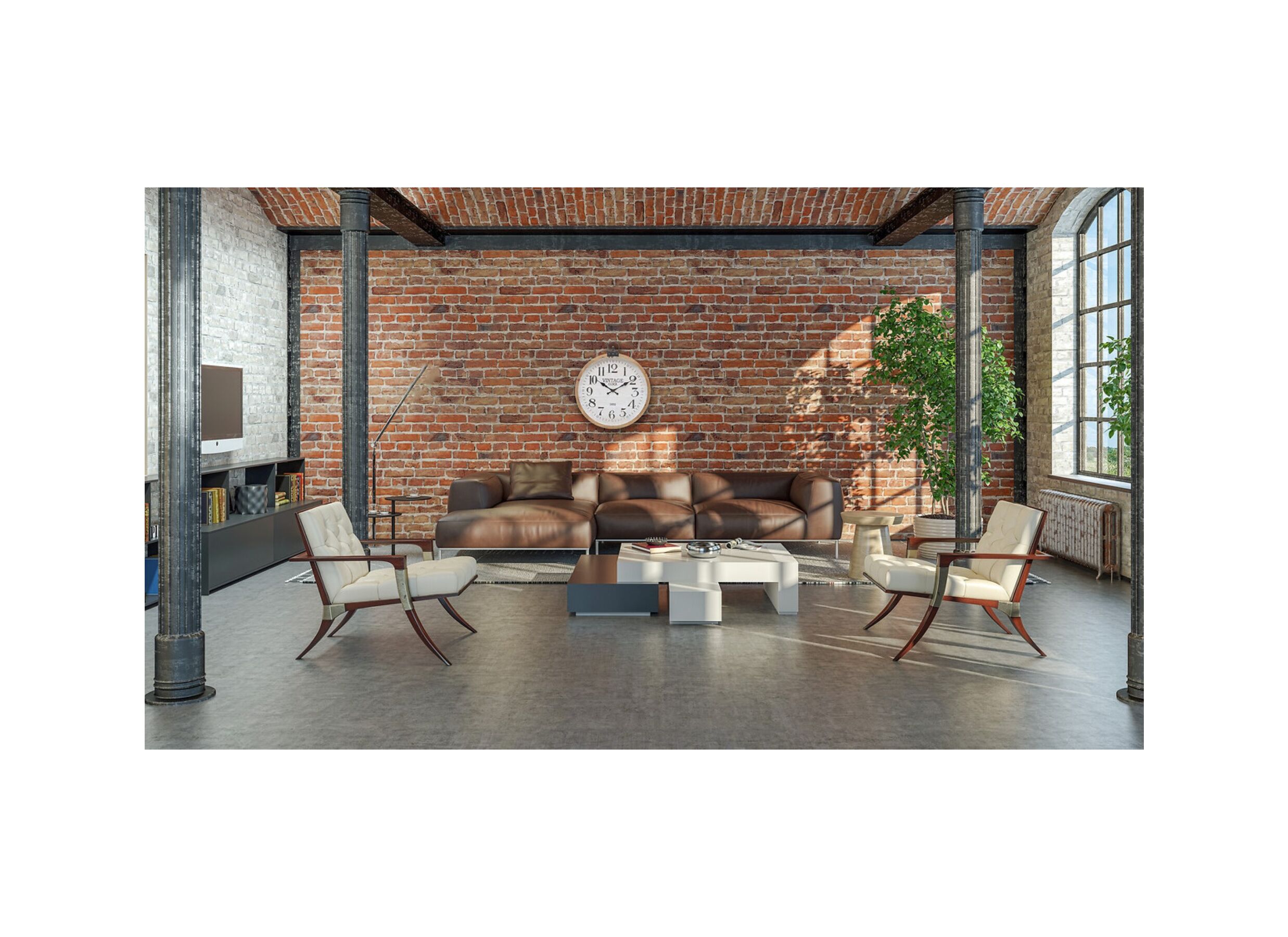 Wandklok Yago Ø57cm