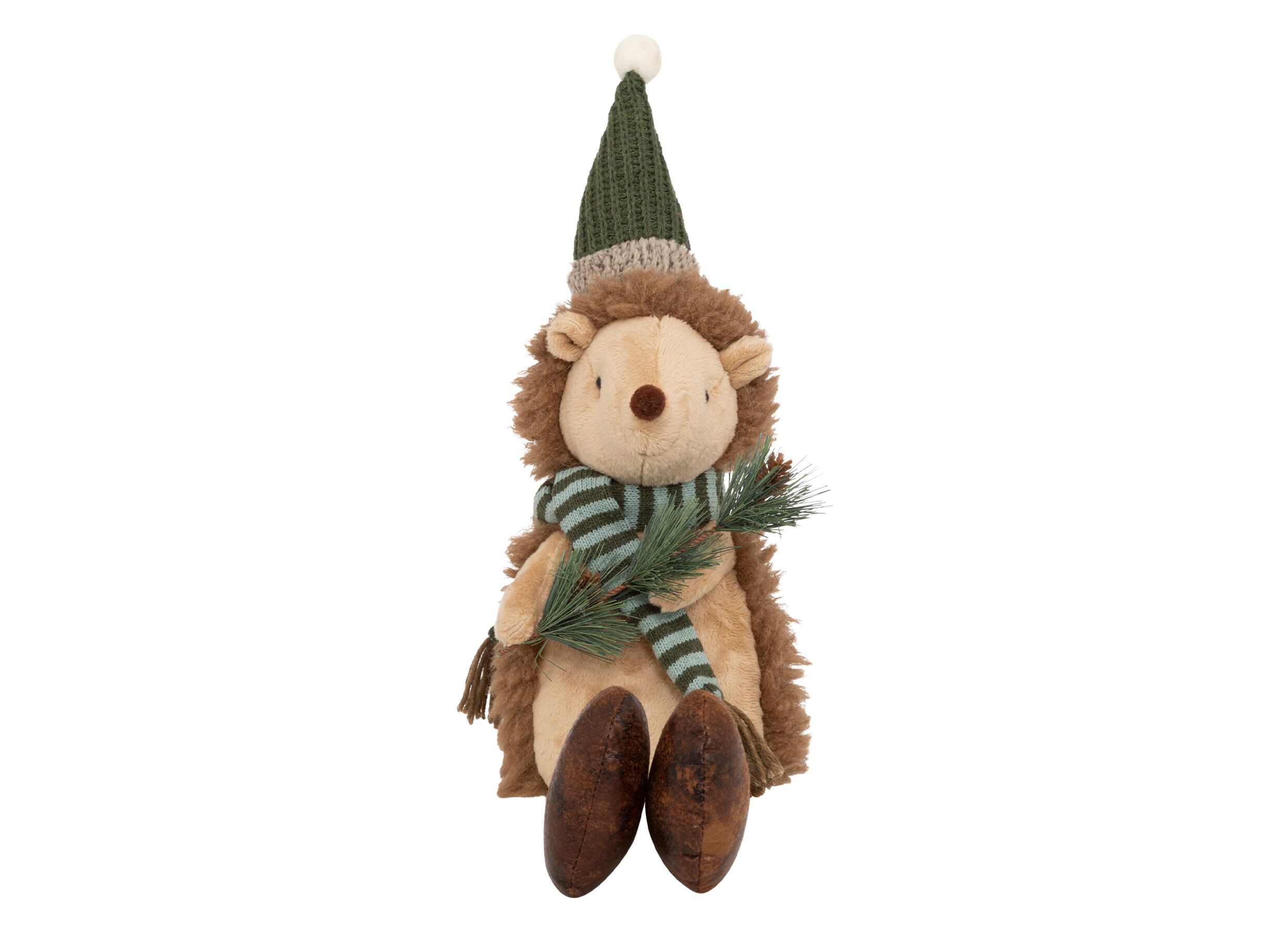 Overzichtsfoto - Herfstdecoratie Egel H50cm - stof - multicolor