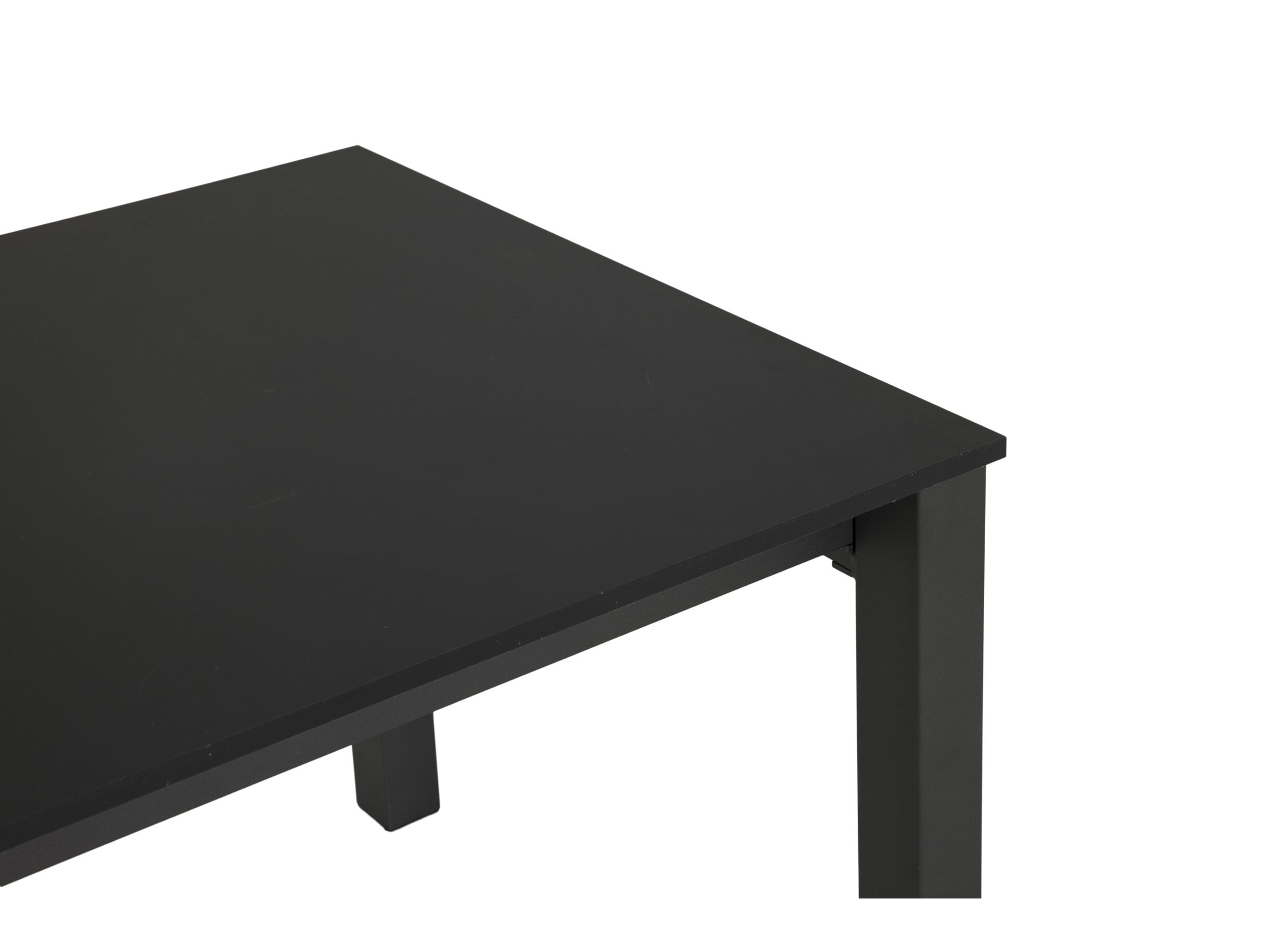 Tafel Alicante 150/200/250x90cm - HPL - zwart
