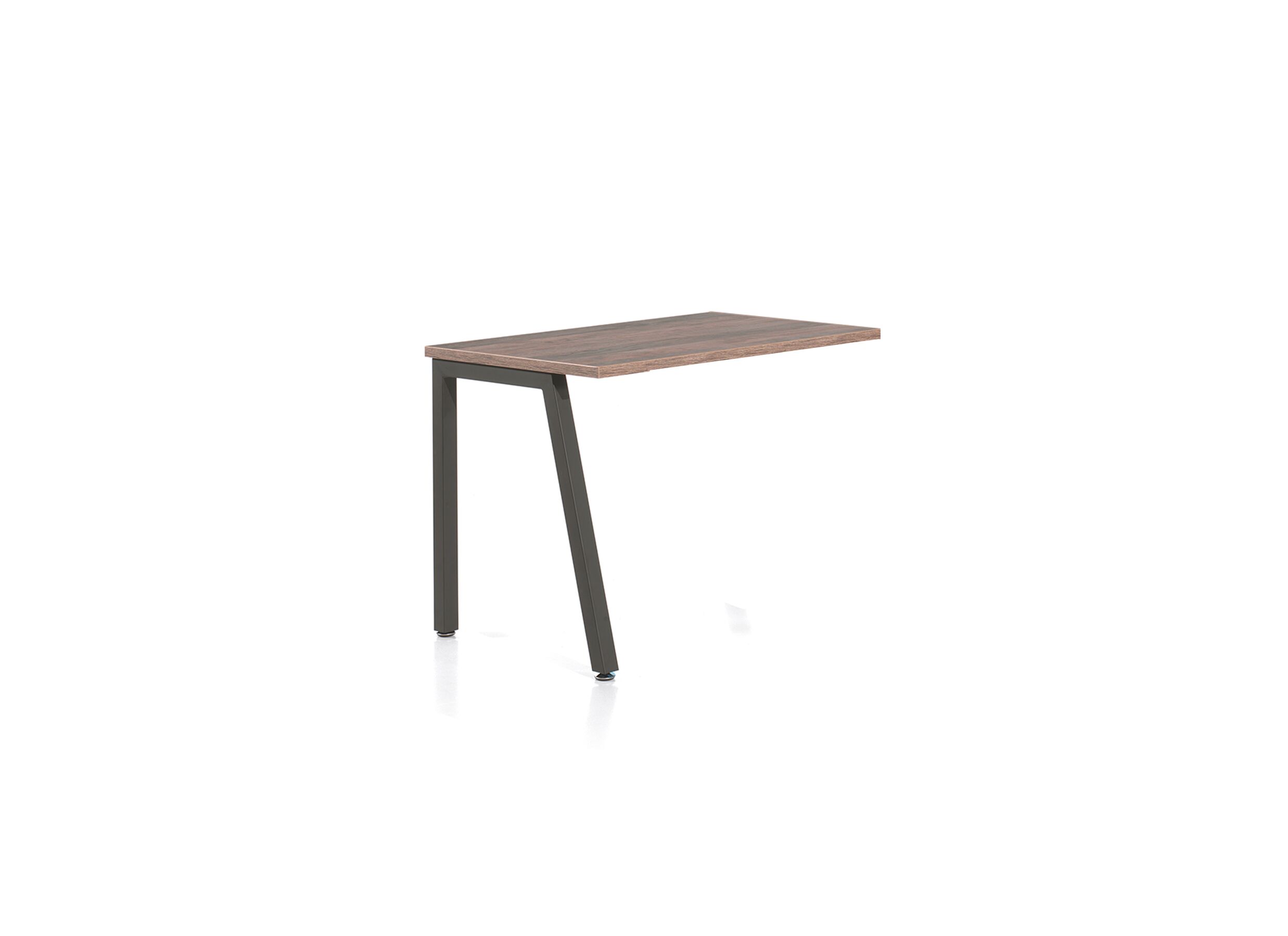 Aanbouwtafel Pronto 100x65x73cm - melamine - bruin & zwart