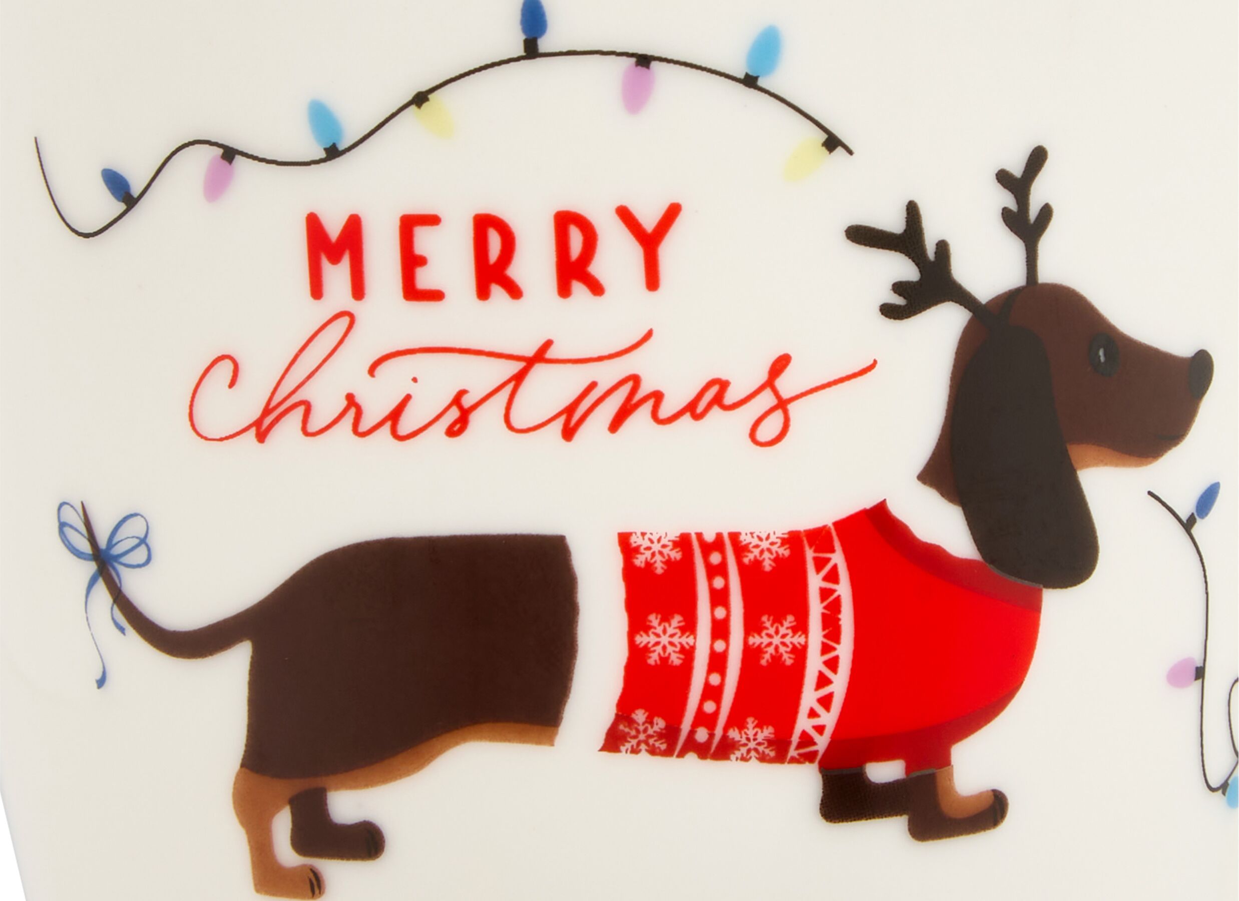 Detail - Mug Chiens de Noël 34,5cl - céramique - multicolor