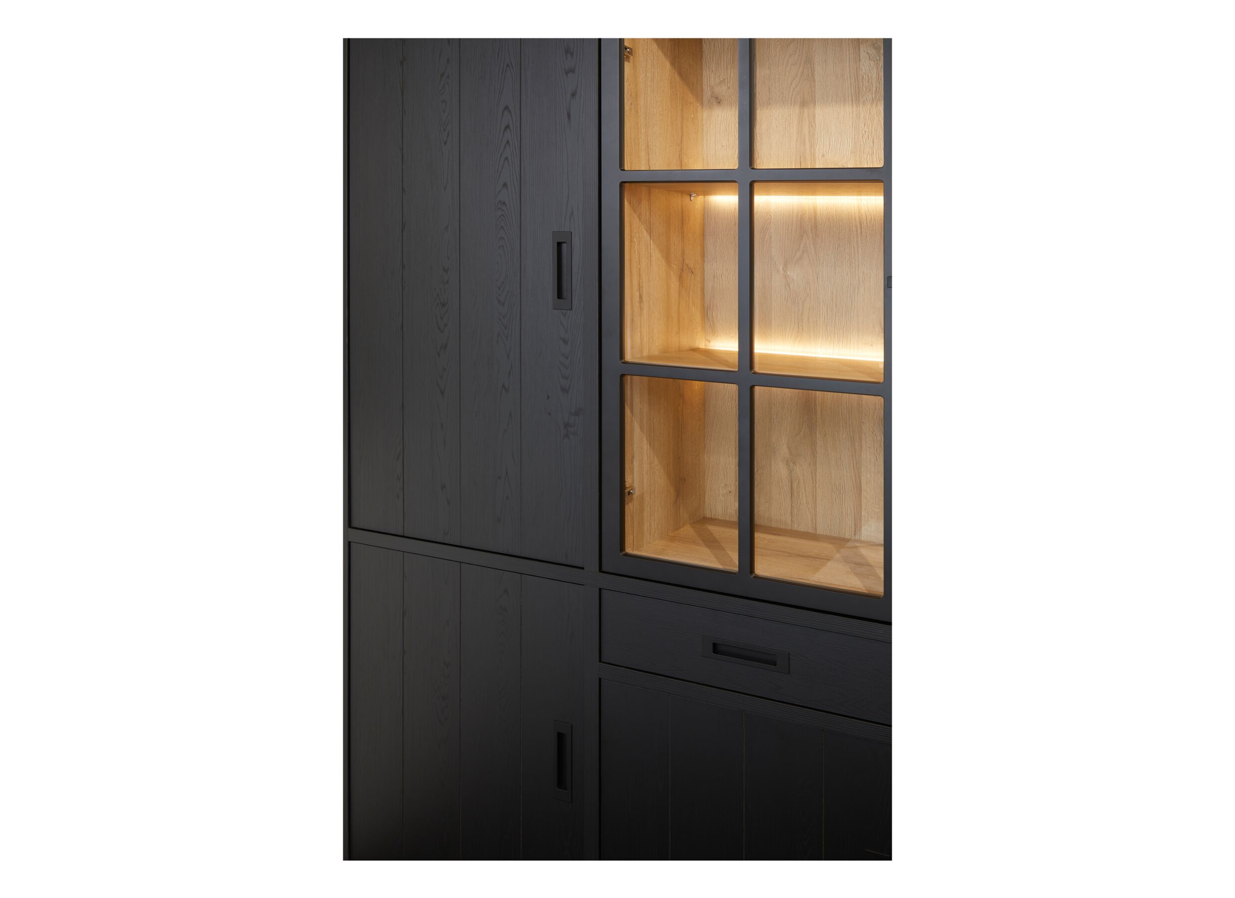Wandmeubel Raphael 240cm - melamine - NOX