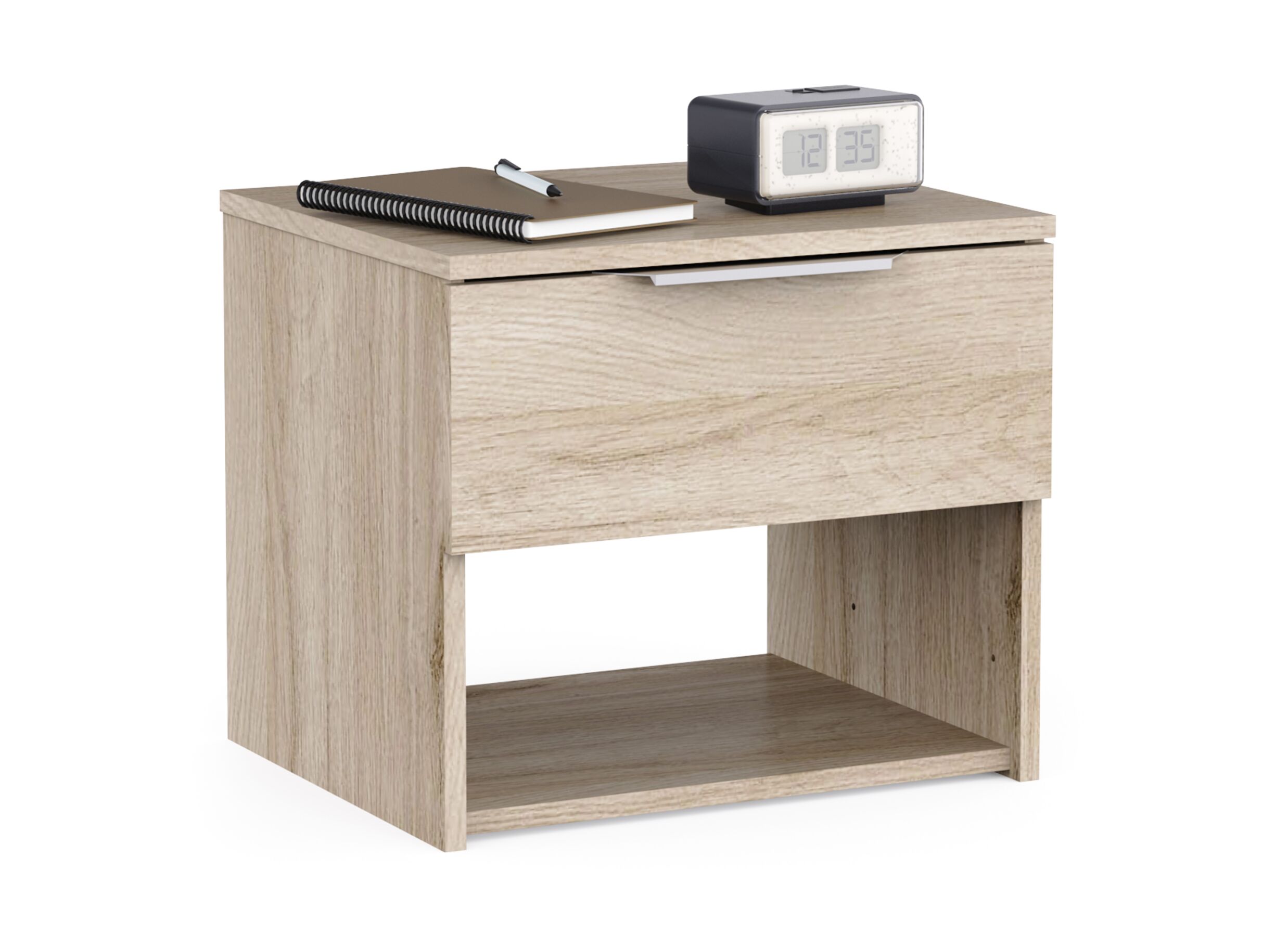 Overzichtsfoto - Nachtkastje Michigan 44x37x38cm - decor - kronberg eik