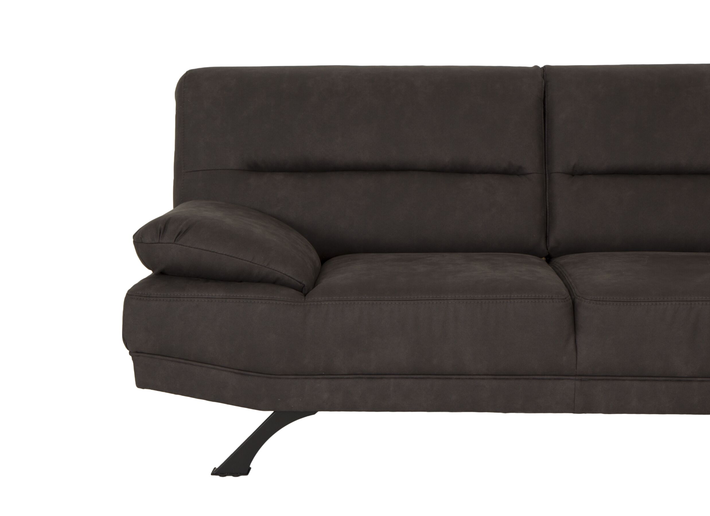 Zetel Bruno 3+2-zit - stof - antraciet