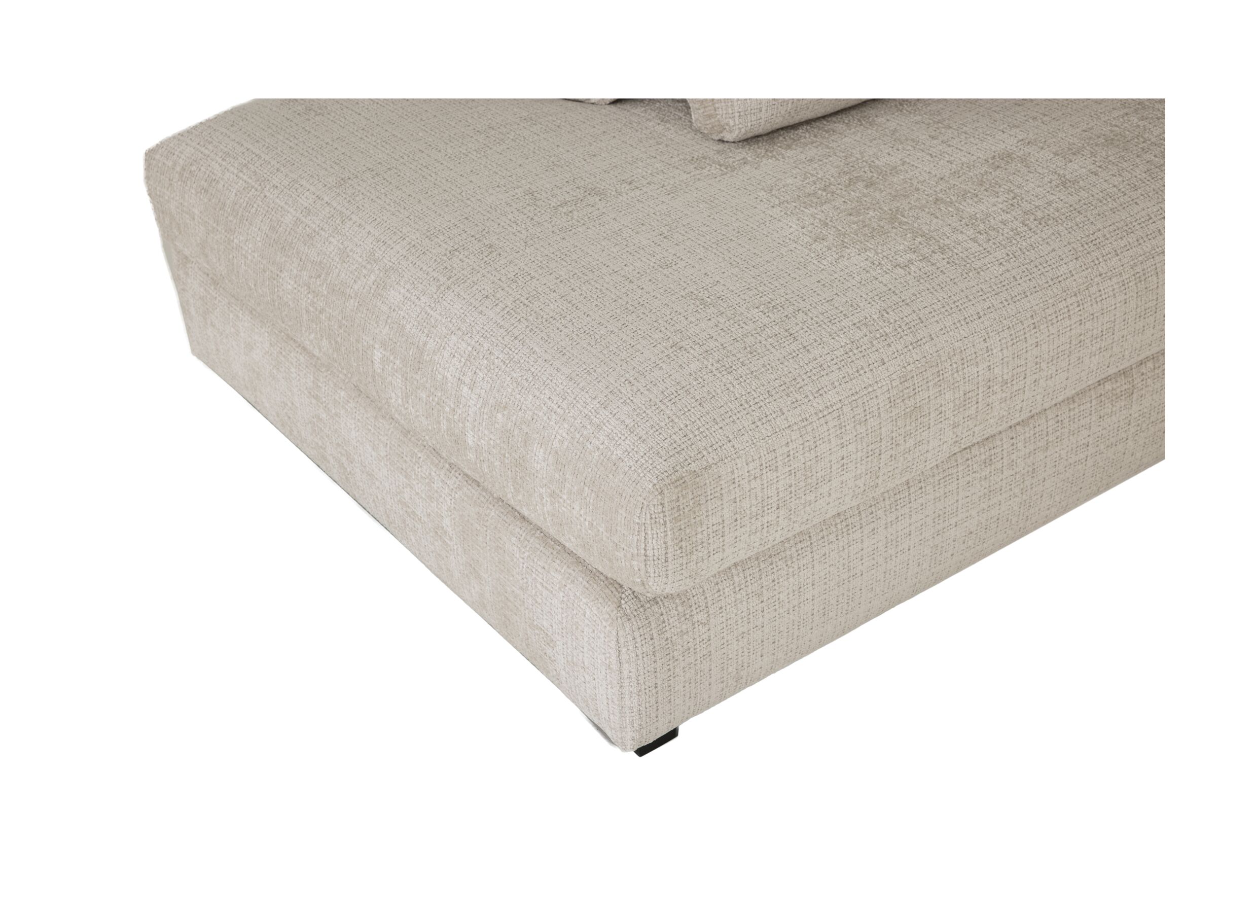 Detail - Canapé d'angle New Polo 430x226cm - tissu - beige