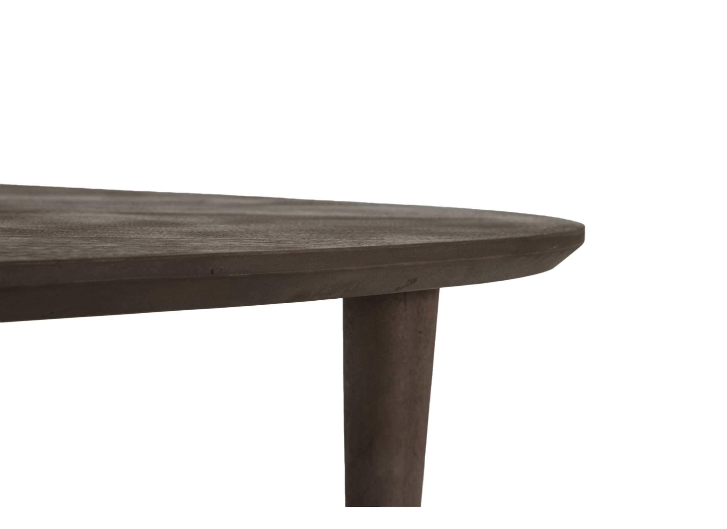 Detail - Table basse Ginger 100x64/69x49cm - manguier massif - naturel - lot de 2