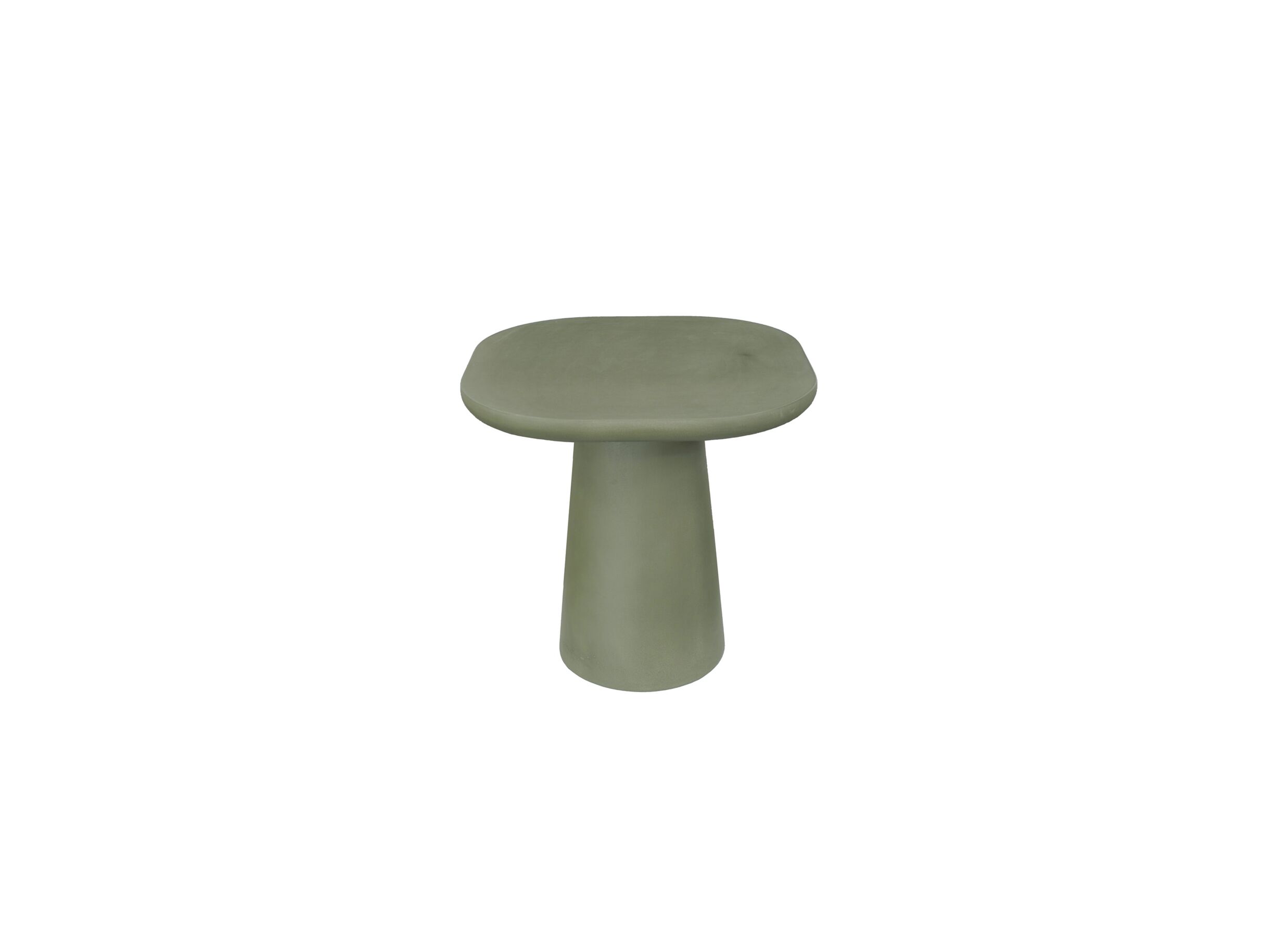 Bijzettafel Zerra 55x55cm - micro cement - groen - Table d'appoint Zerra 55x55cm - micro ciment - vert