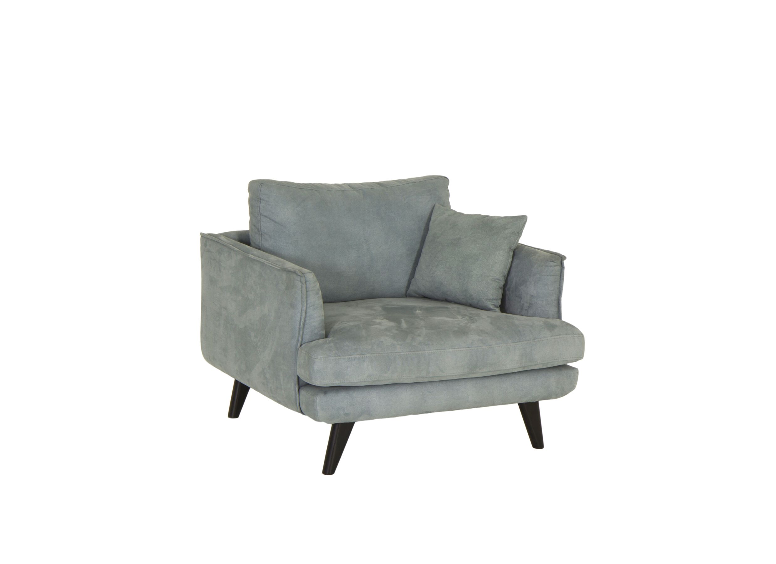 Zetel Chill 100x92x83cm - stof - turquoise