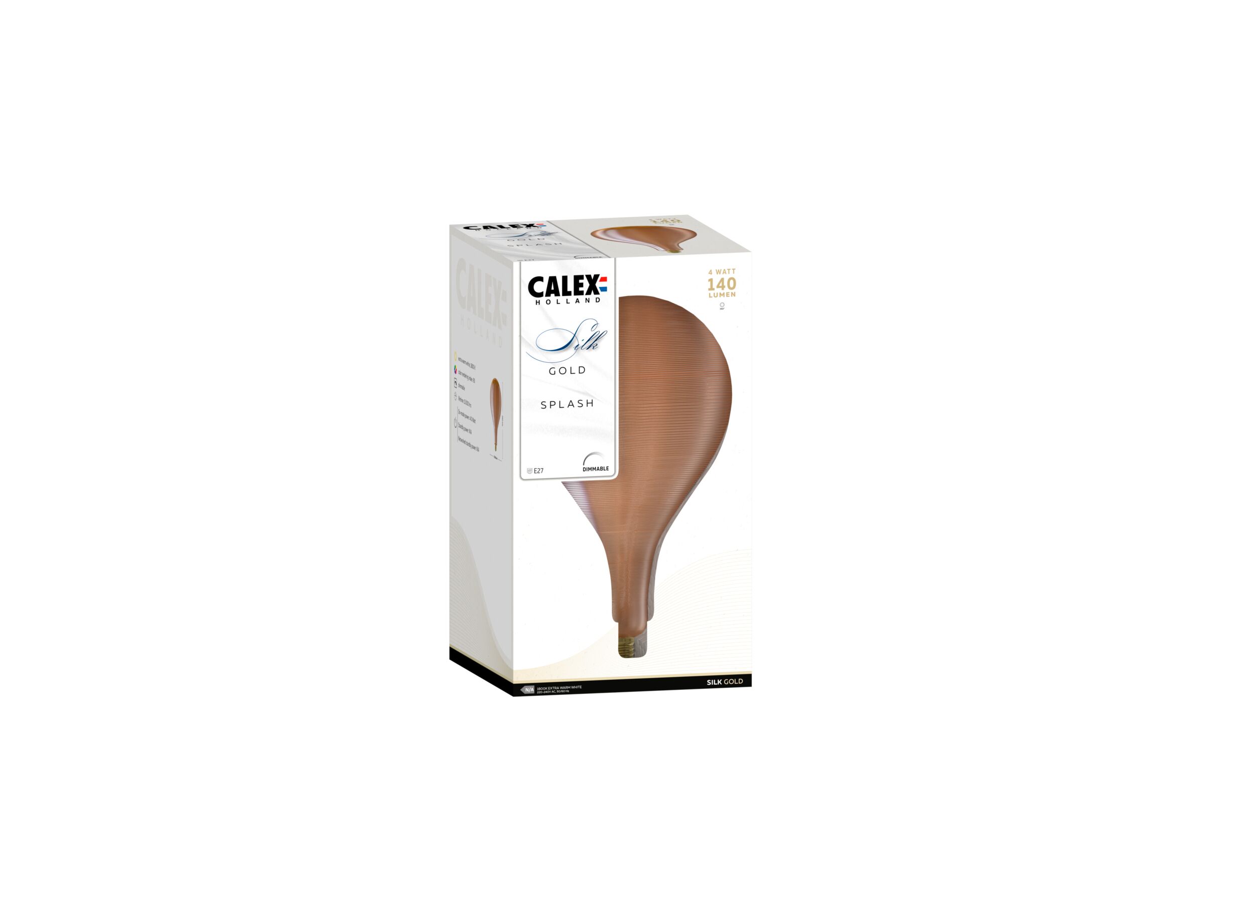 Overzichtsfoto - Ledlamp Silk Splash 4W E27