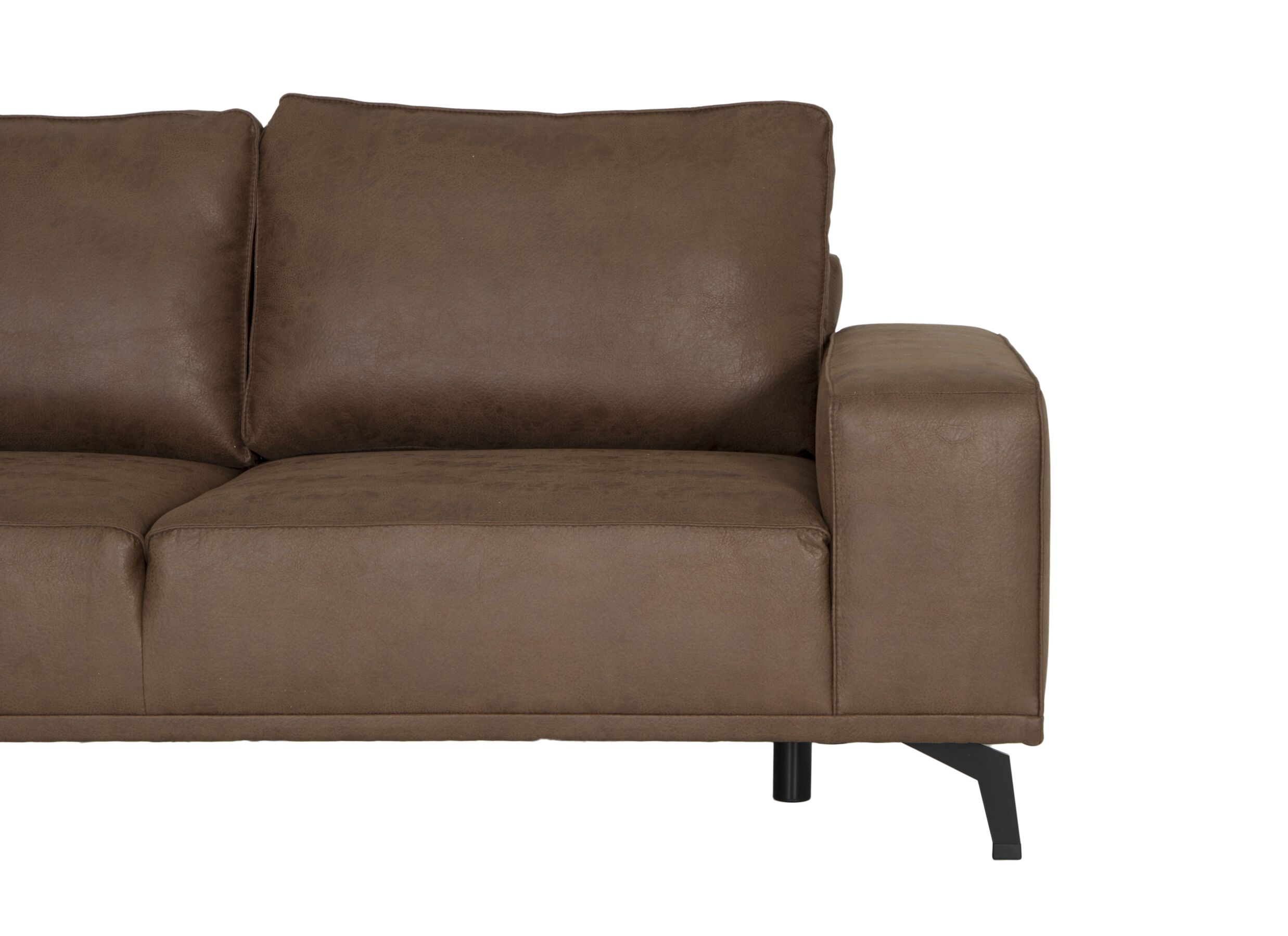 Zetel Nevada 2,5-zit - stof - bruin