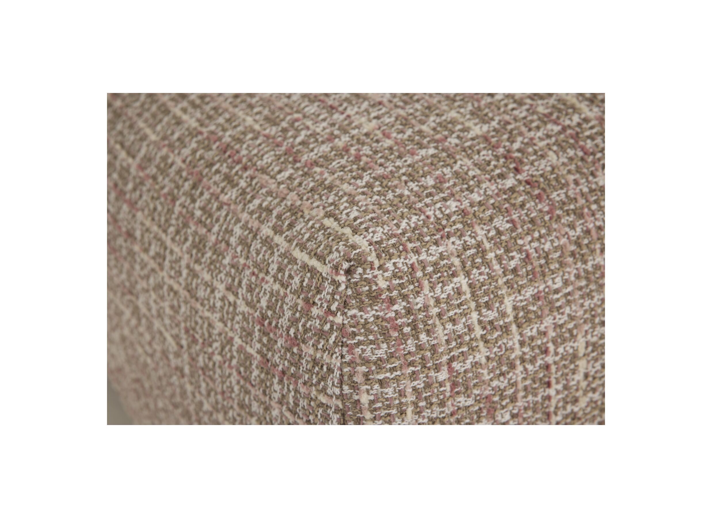 Detail - Pouf Parkaway 120x120cm stof rose