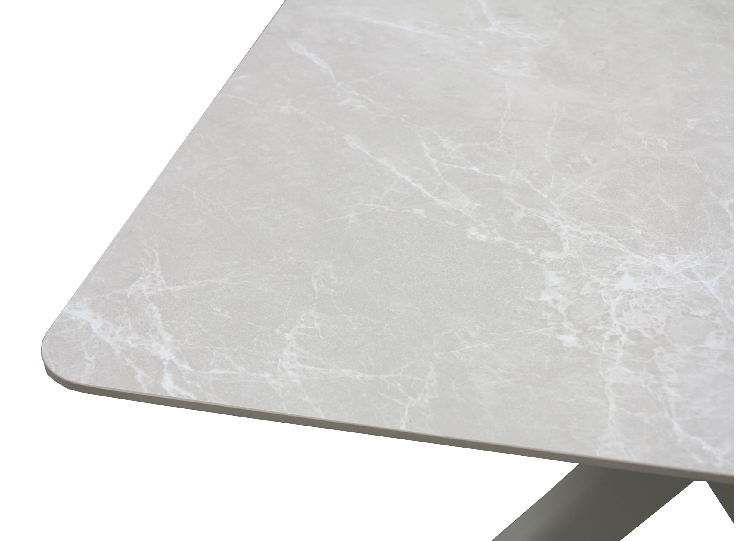 Detail - Table de jardin Oregano 160x90cm - aluminium MDF - greige