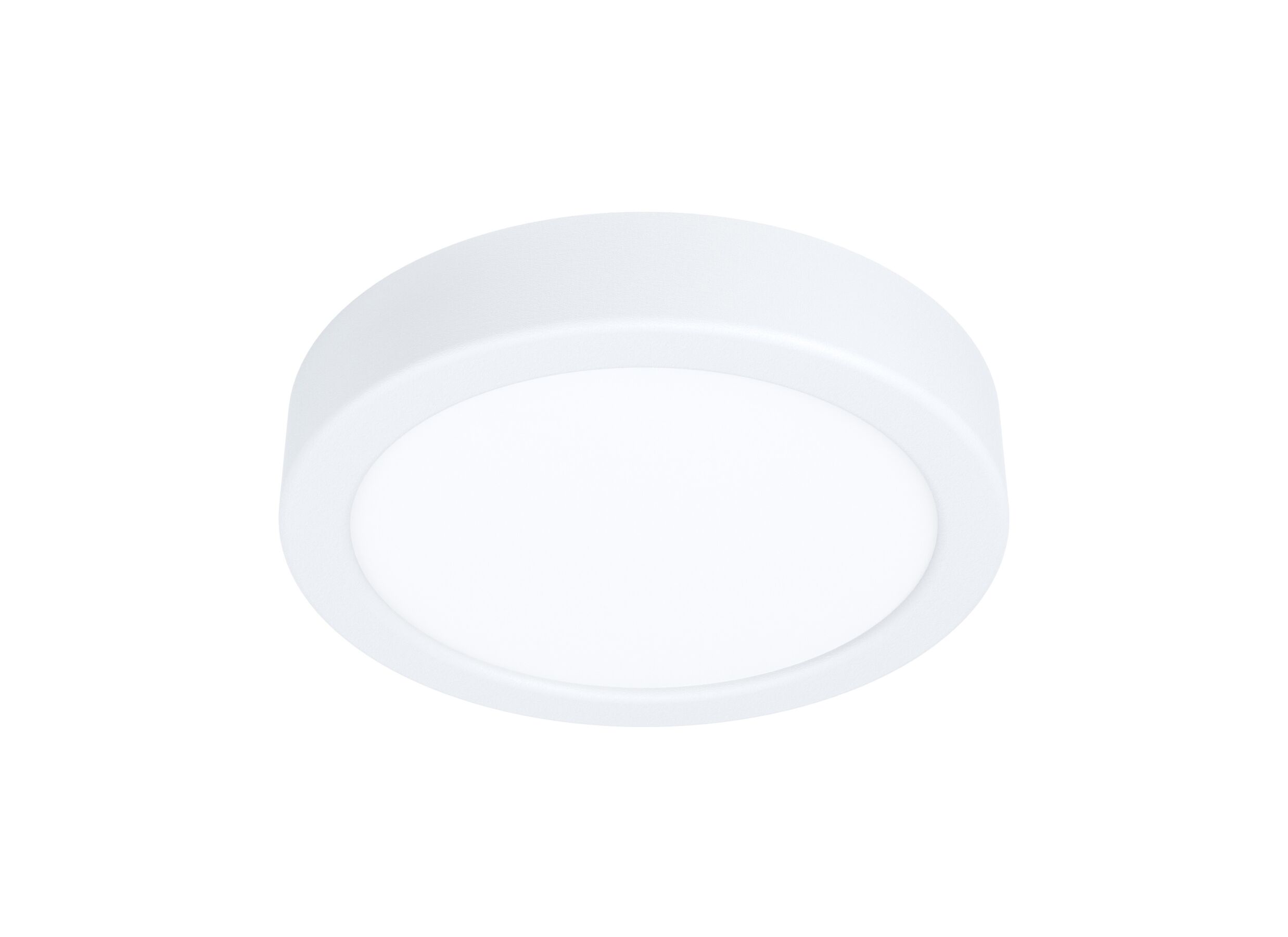 Plafonnier Fueva 5 10 - Plafonnier Fueva 5 Ø16cm 10,5W LED acier blanc