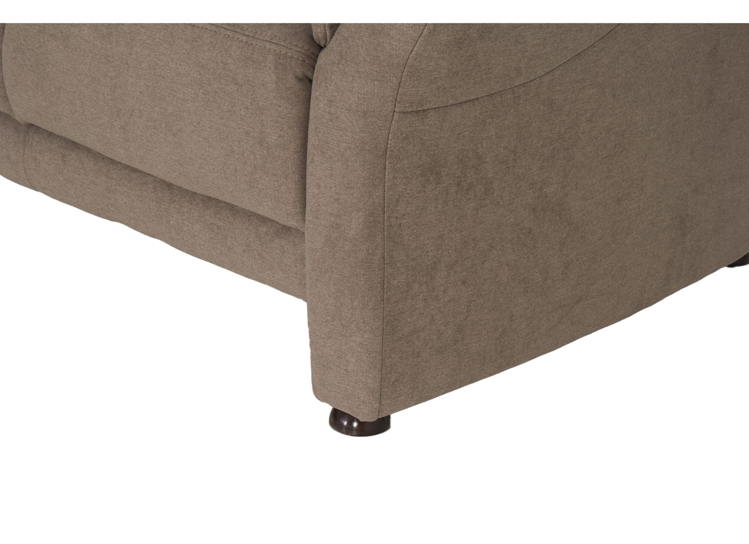 Zetel Marente 3+1+1-zit - stof - bruin