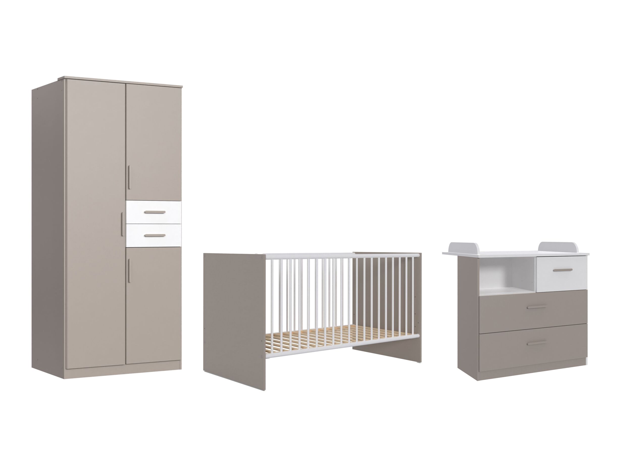 Babykamer Bahamas met 3-deurskast - Chambre bébé Bahamas avec armoire 3 portes