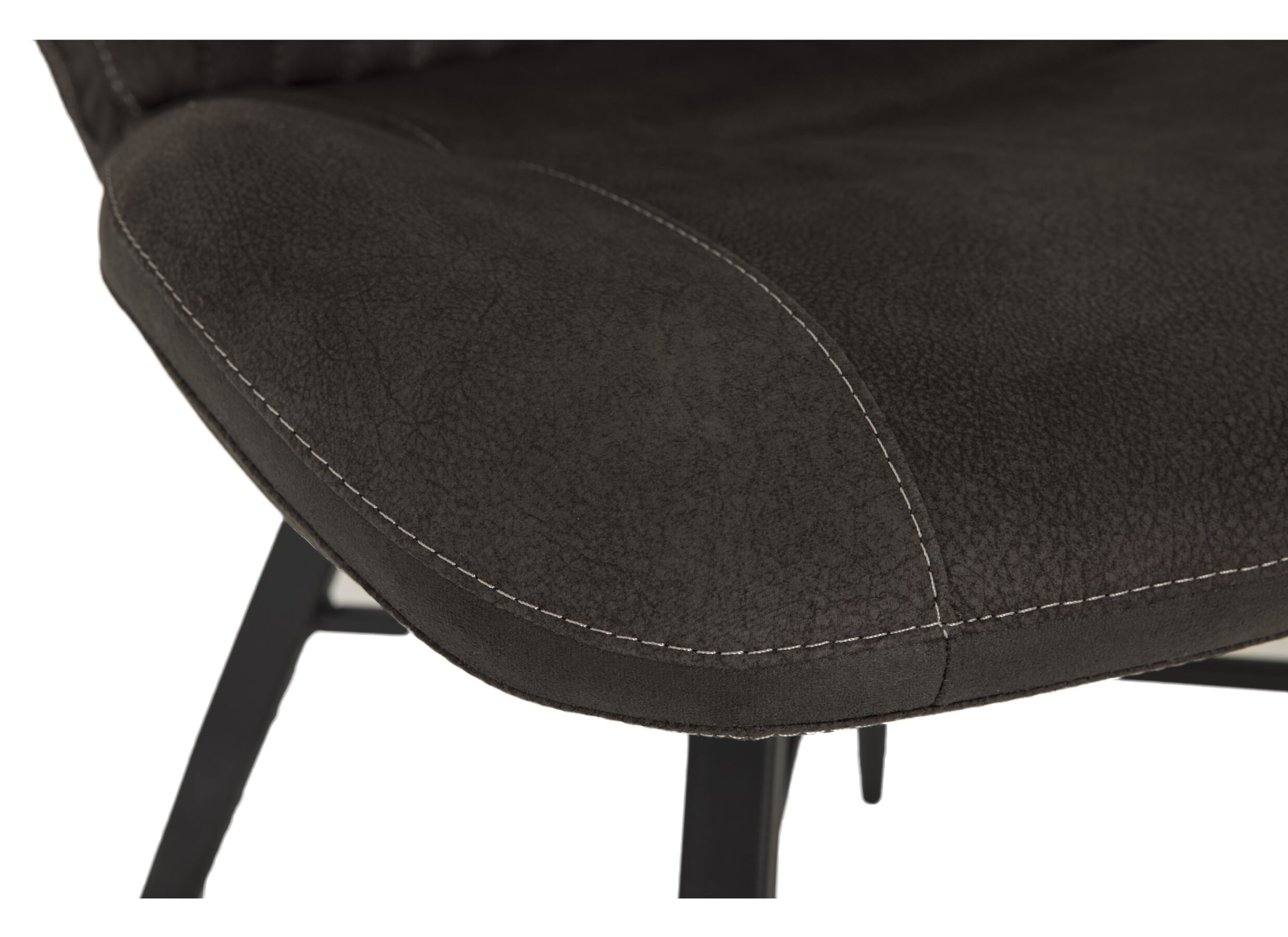 Stoel Mace 50,5x61x87cm - stof - zorro antraciet