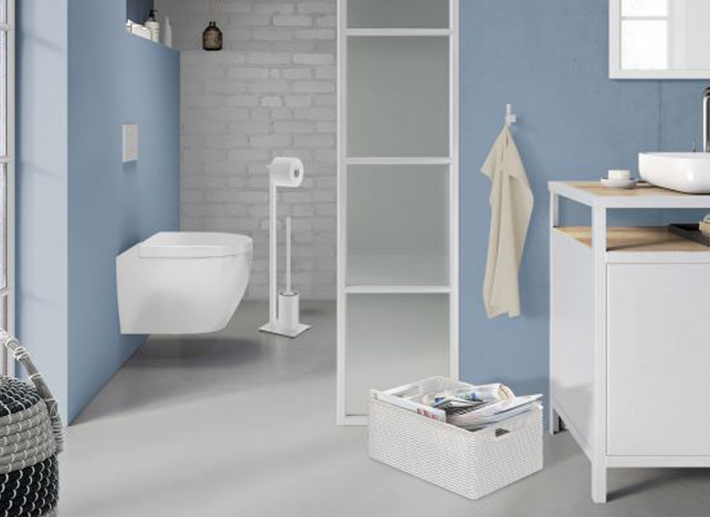 Sfeerfoto - Toiletbutler Carvo wit