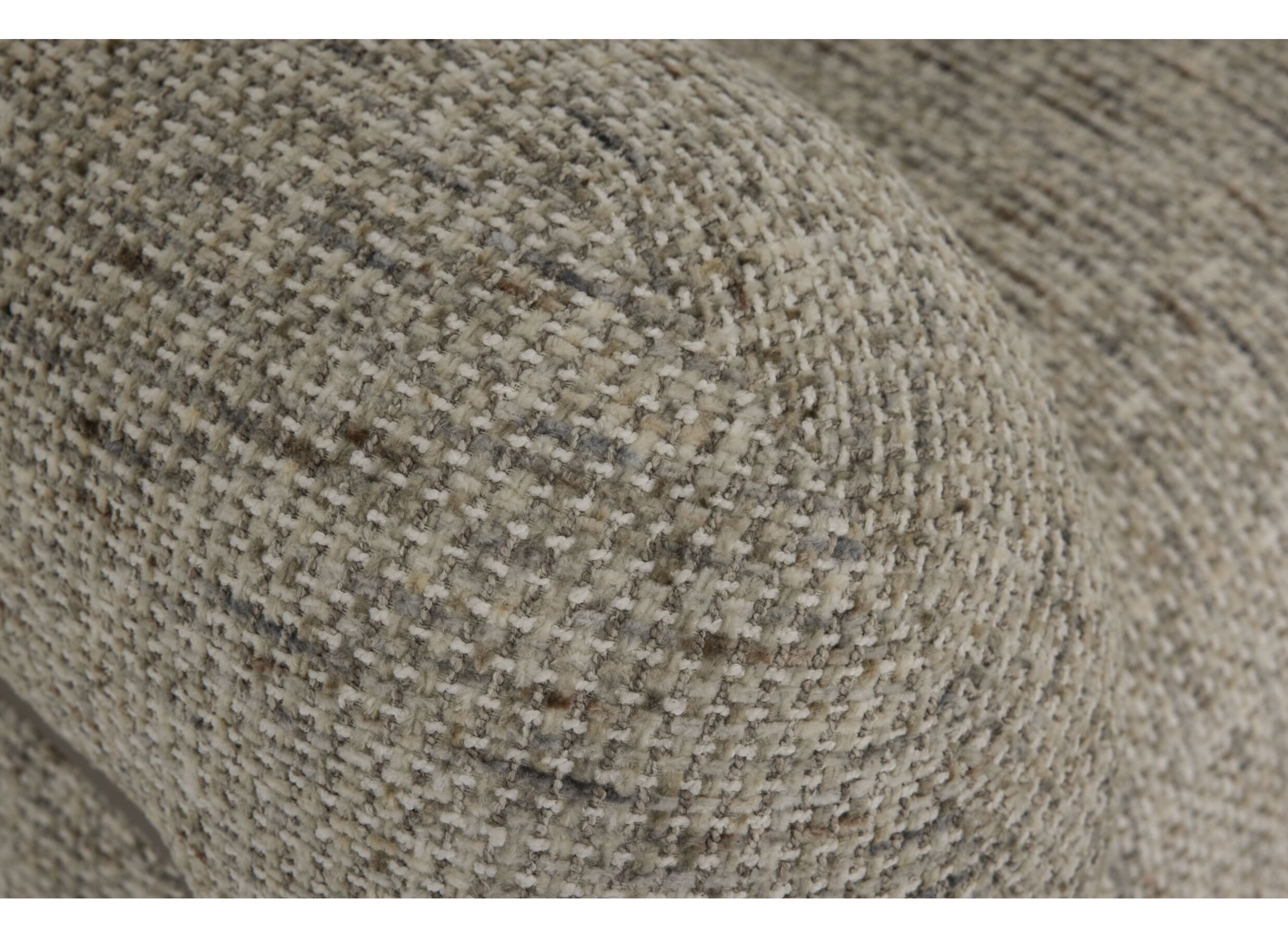 Detail - Canapé d'angle Famy 353x187cm - tissu - sable