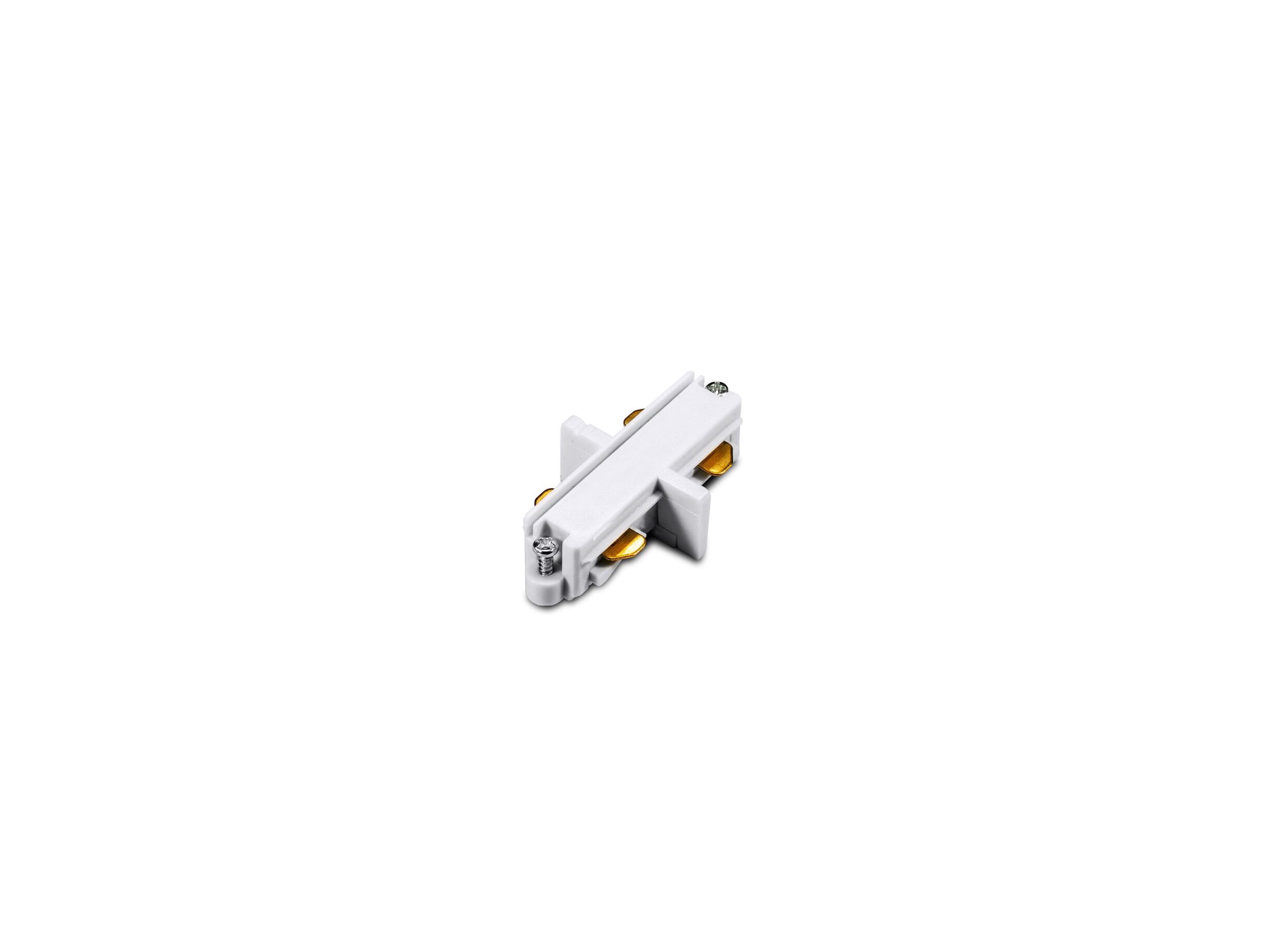 Systèmes rails mini connecteur monophasé linéaire blanc - Systèmes rails mini connecteur monophasé linéaire blanc